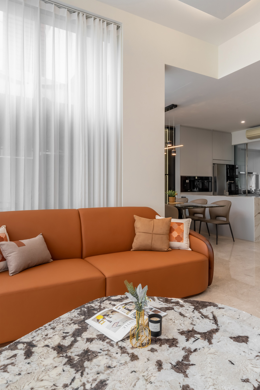 Contemporary, Modern Design - Living Room - Condominium - Design by U-Home Interior Design Pte Ltd