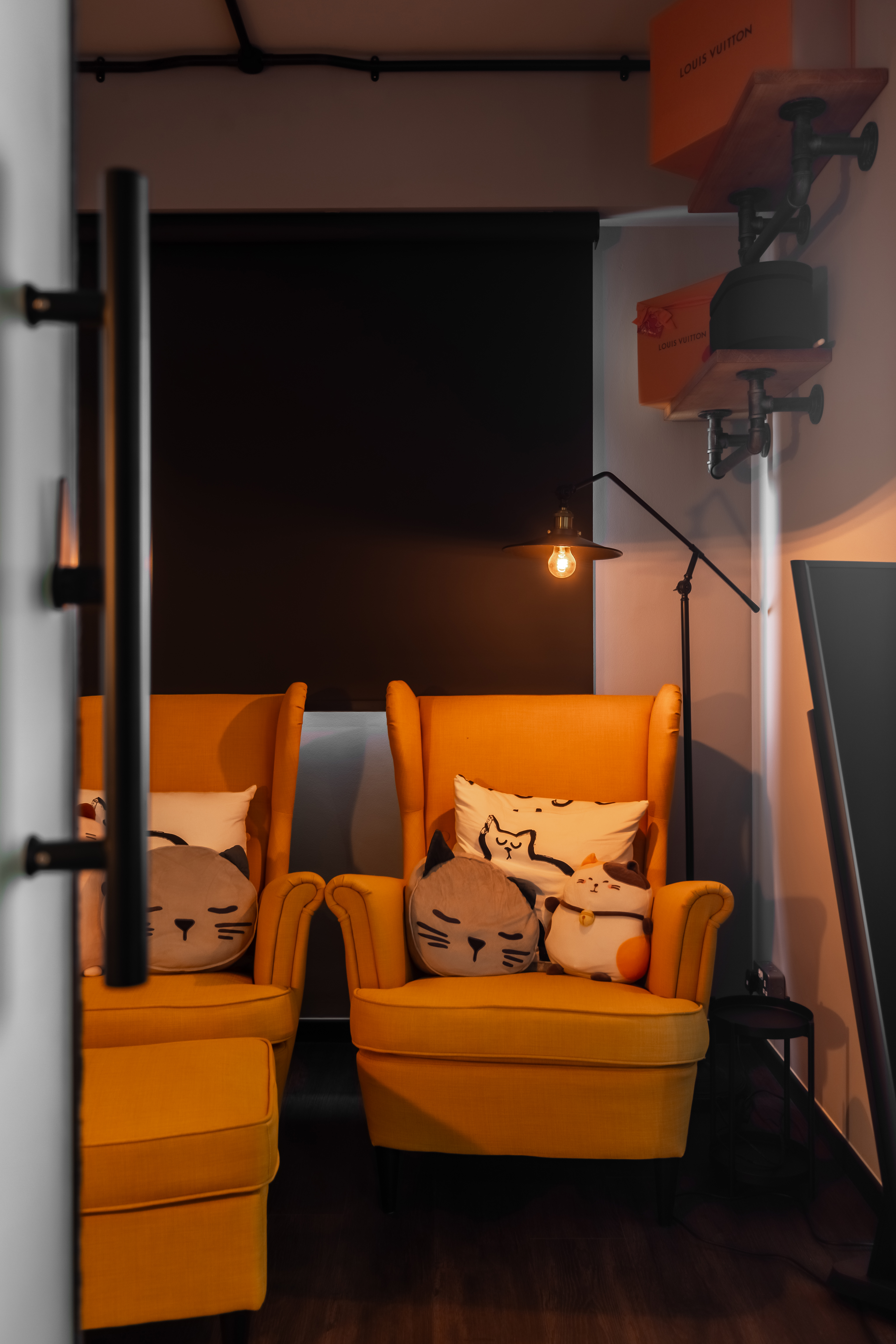 Industrial Design - Bedroom - HDB Studio Apartment - Design by U-Home Interior Design Pte Ltd