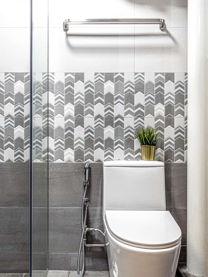 Contemporary, Modern Design - Bathroom - HDB 4 Room - Design by U-Home Interior Design Pte Ltd