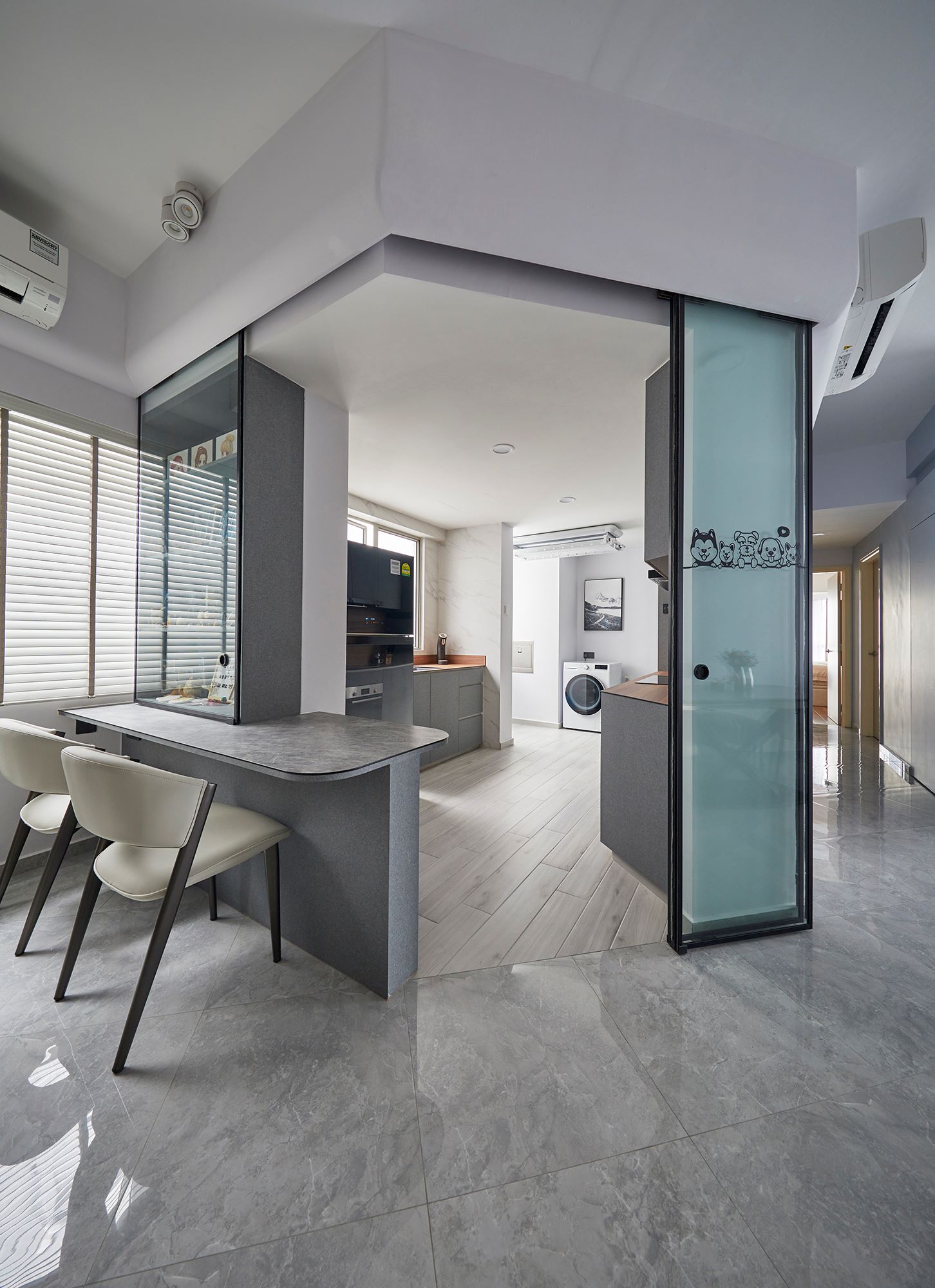 Modern Design - Living Room - Condominium - Design by Ultra Space Design