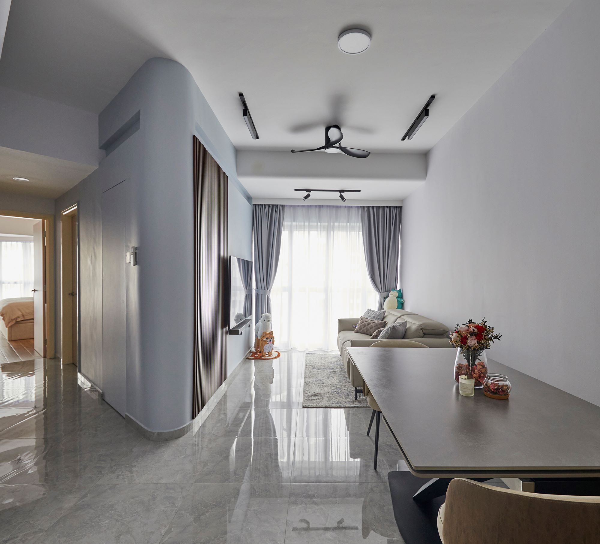 Modern Design - Living Room - Condominium - Design by Ultra Space Design