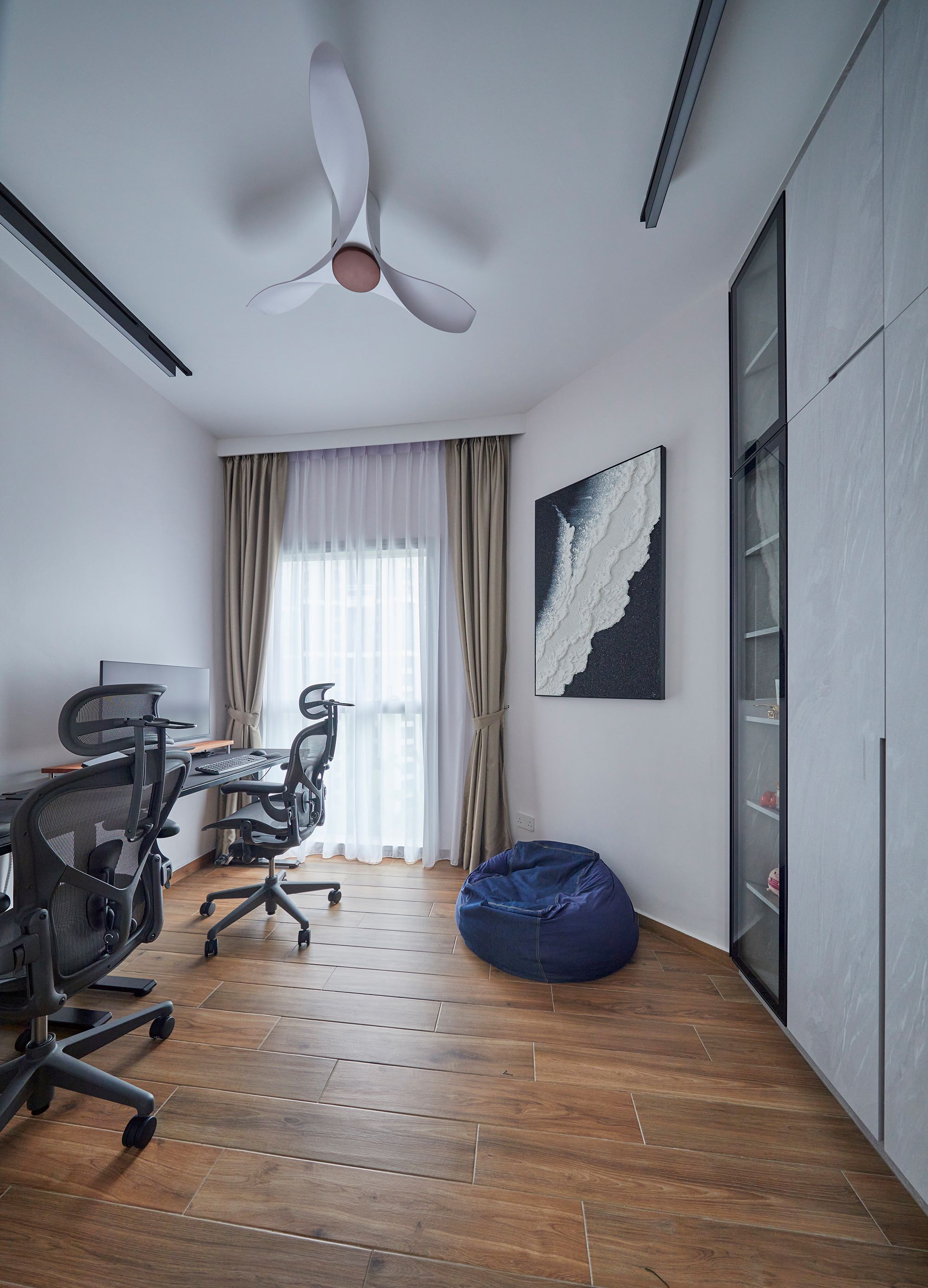 Modern Design - Study Room - Condominium - Design by Ultra Space Design