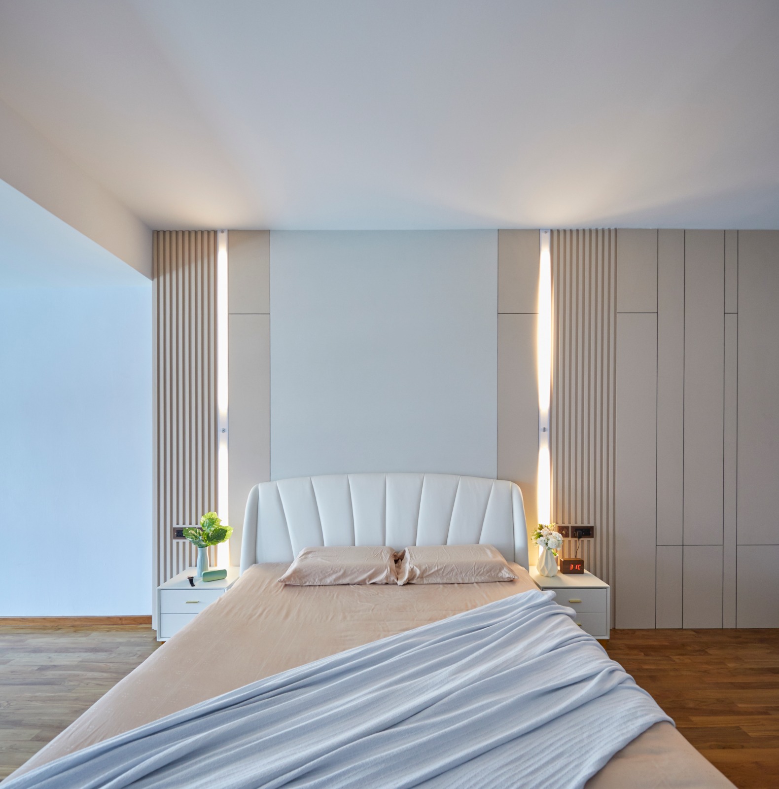Minimalist Design - Bedroom - Landed House - Design by Ultra Space Design