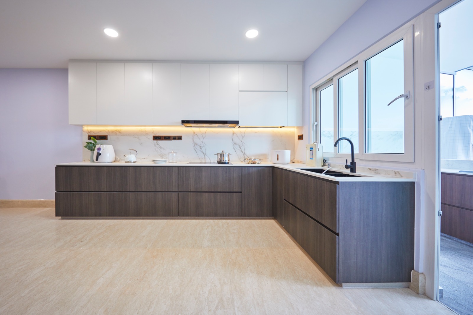 Minimalist Design - Kitchen - Landed House - Design by Ultra Space Design