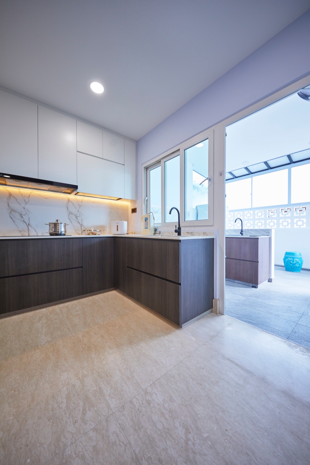 Minimalist Design - Kitchen - Landed House - Design by Ultra Space Design