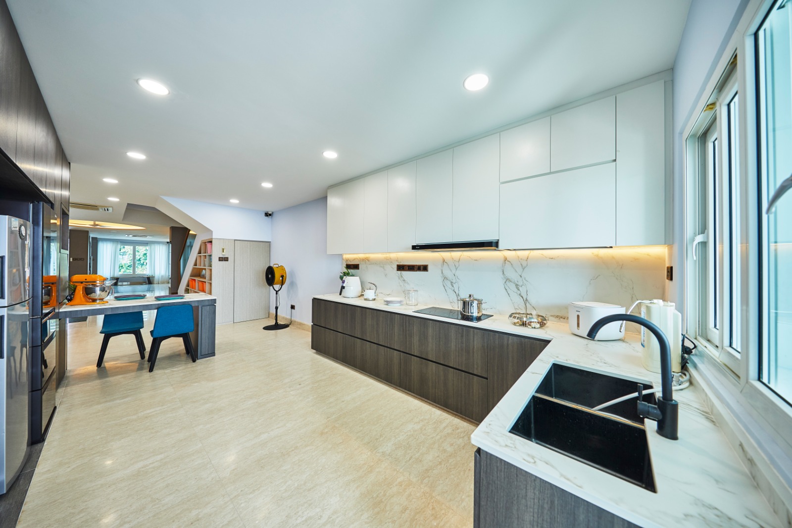 Minimalist Design - Living Room - Landed House - Design by Ultra Space Design