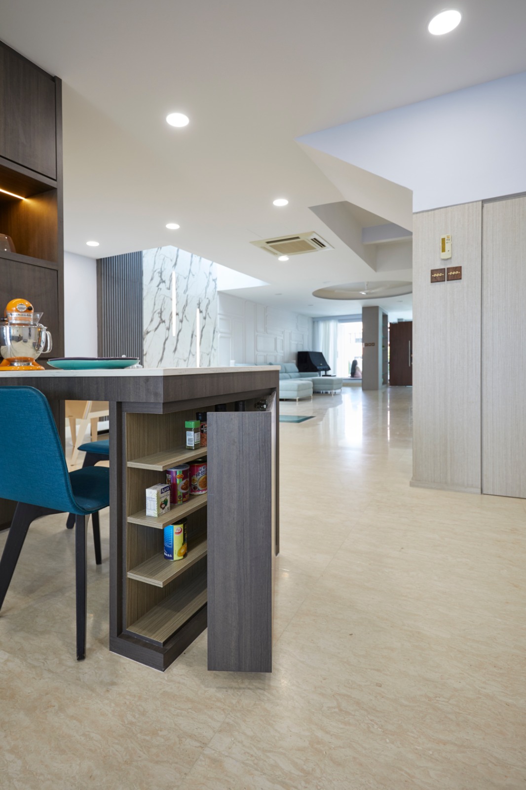 Minimalist Design - Living Room - Landed House - Design by Ultra Space Design