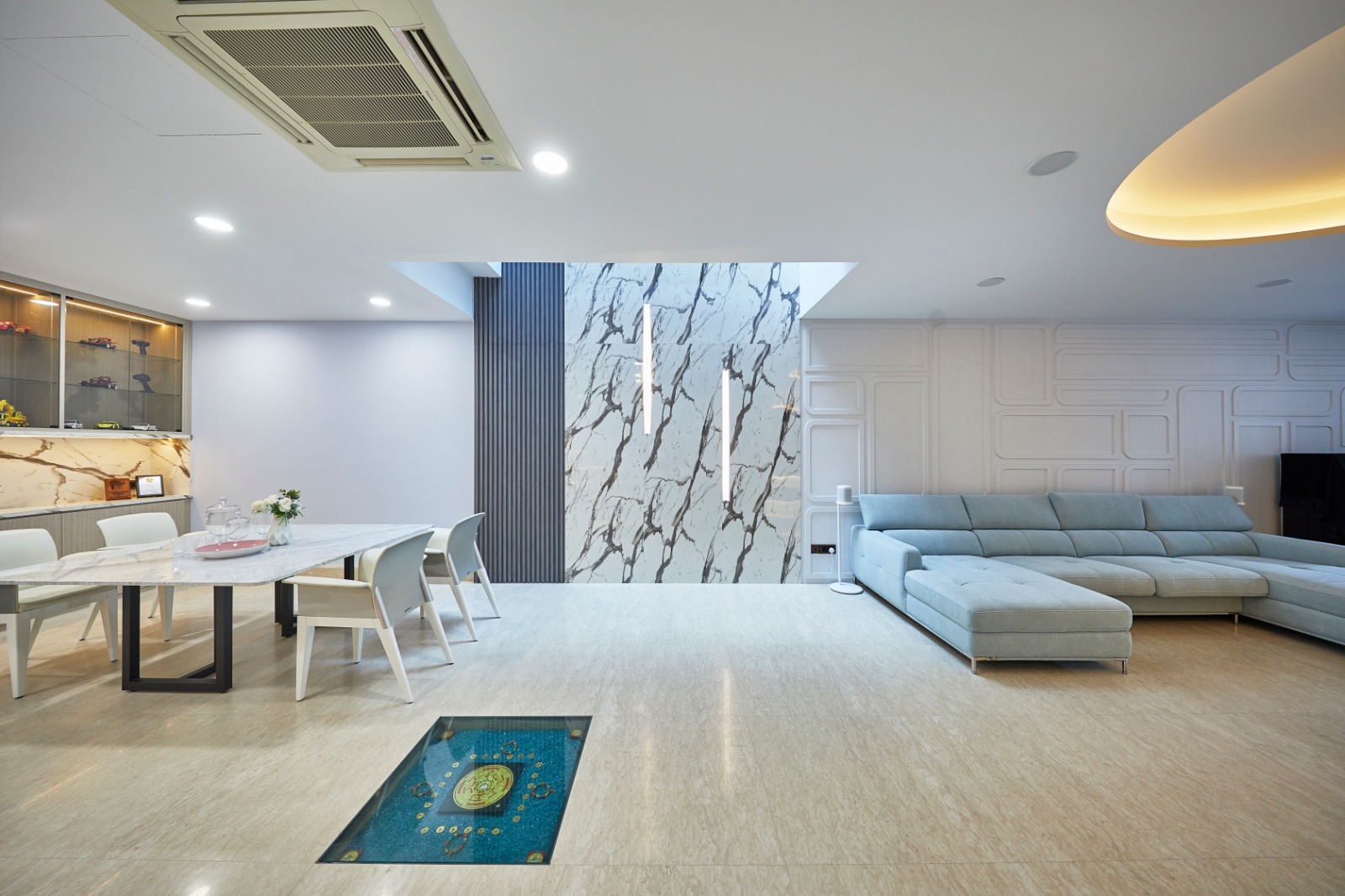 Minimalist Design - Living Room - Landed House - Design by Ultra Space Design