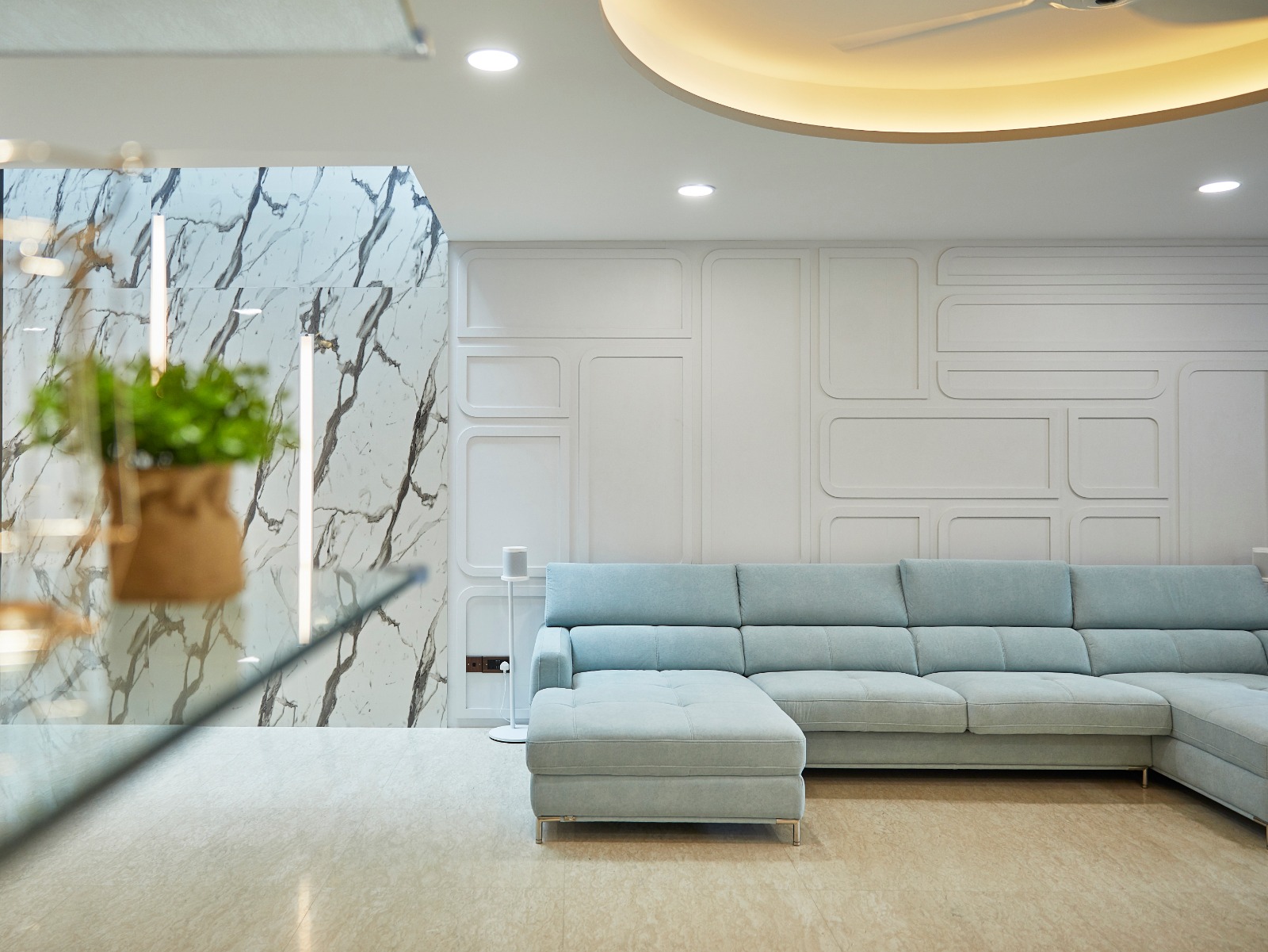Minimalist Design - Living Room - Landed House - Design by Ultra Space Design