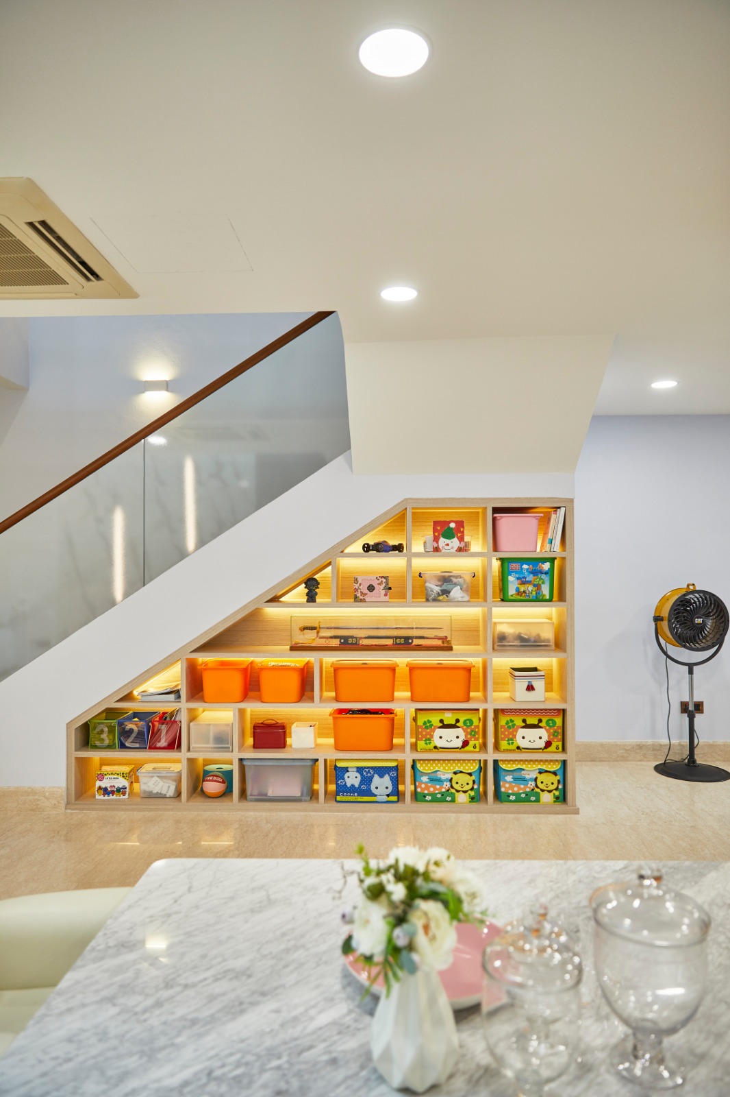 Minimalist Design - Living Room - Landed House - Design by Ultra Space Design