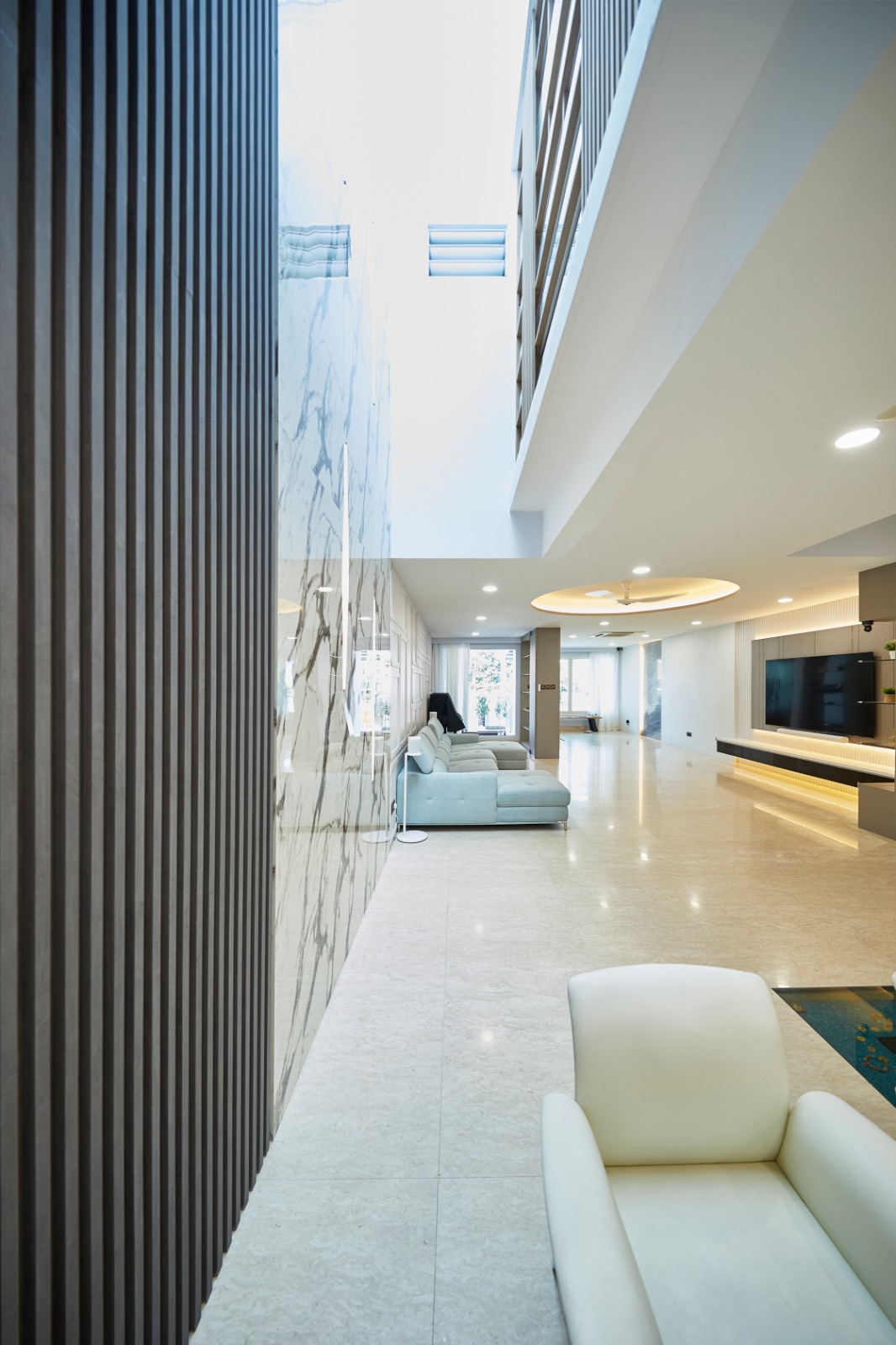 Minimalist Design - Living Room - Landed House - Design by Ultra Space Design