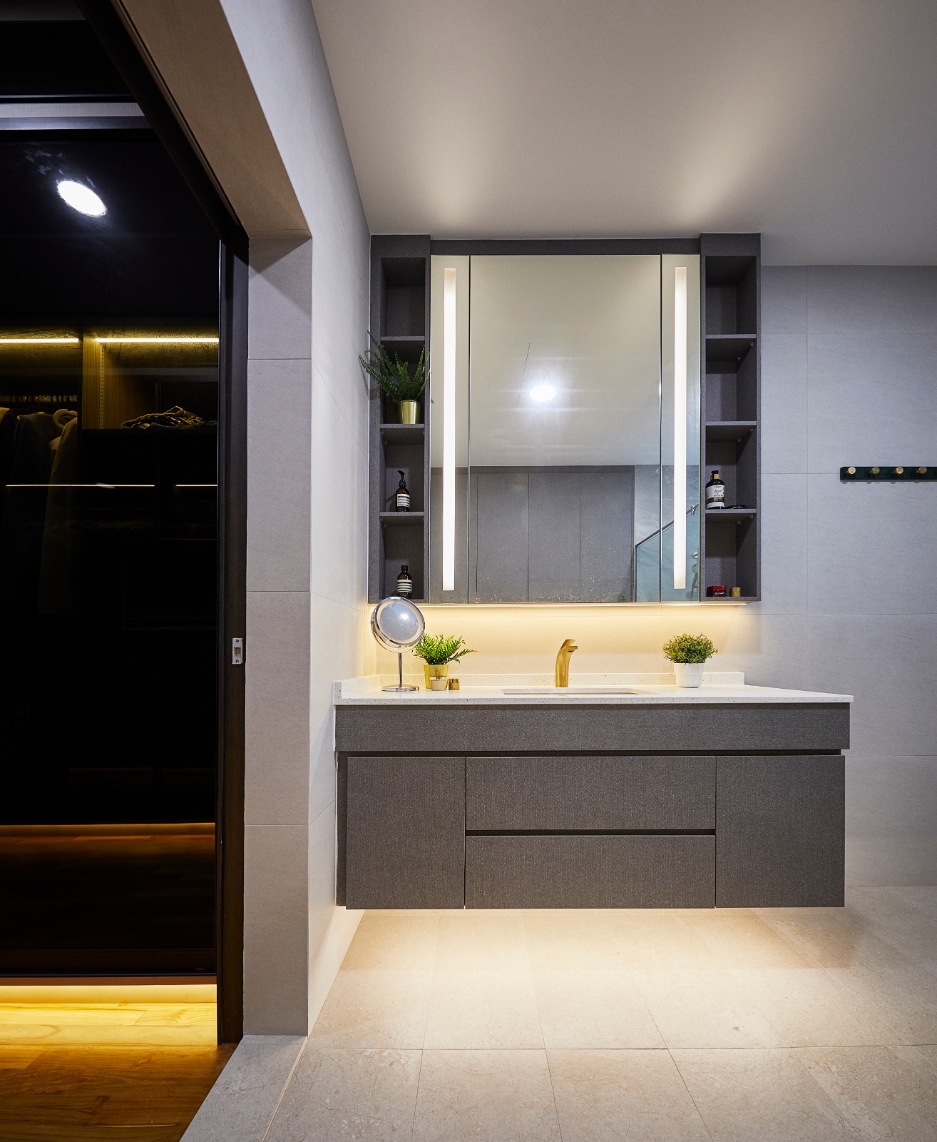 Minimalist Design - Bathroom - Landed House - Design by Ultra Space Design
