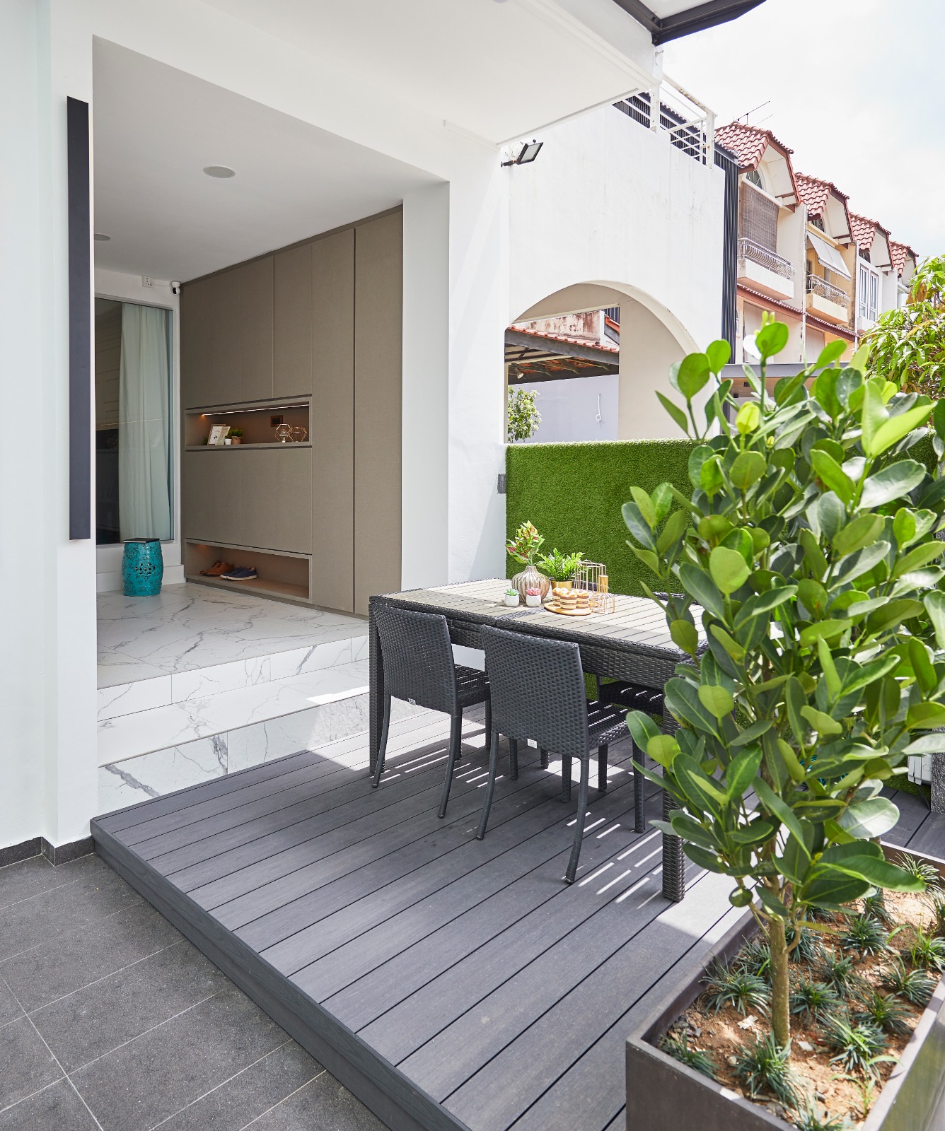 Minimalist Design - Garden - Landed House - Design by Ultra Space Design