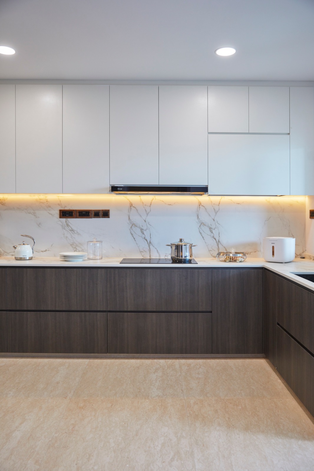 Minimalist Design - Kitchen - Landed House - Design by Ultra Space Design