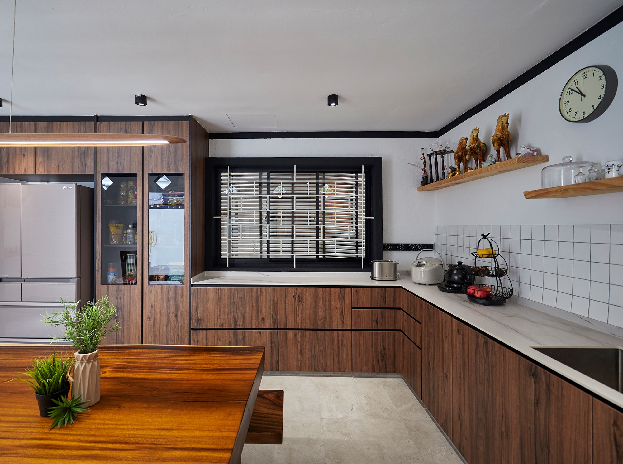 Oriental Design - Kitchen - Landed House - Design by Ultra Space Design