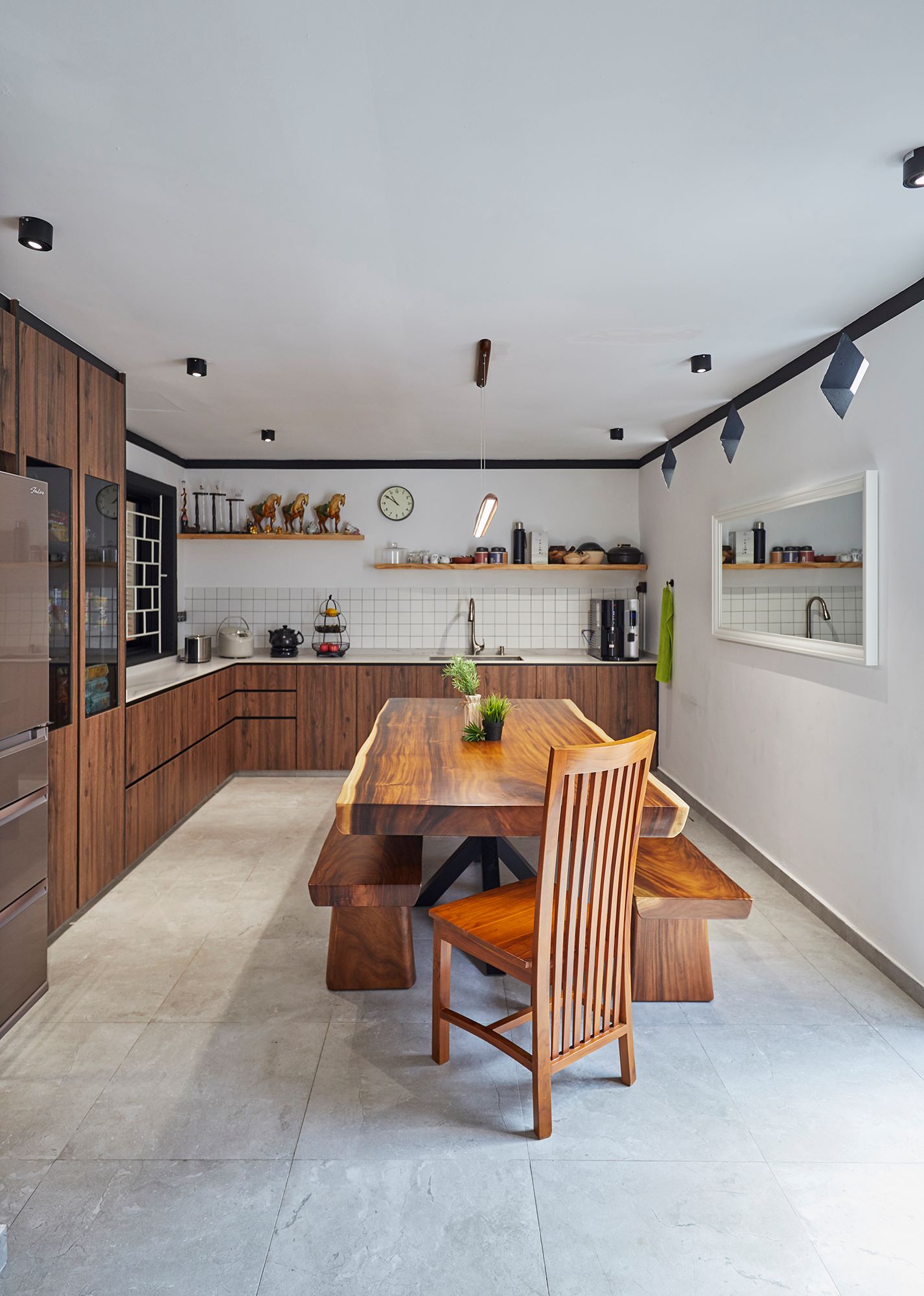 Oriental Design - Kitchen - Landed House - Design by Ultra Space Design