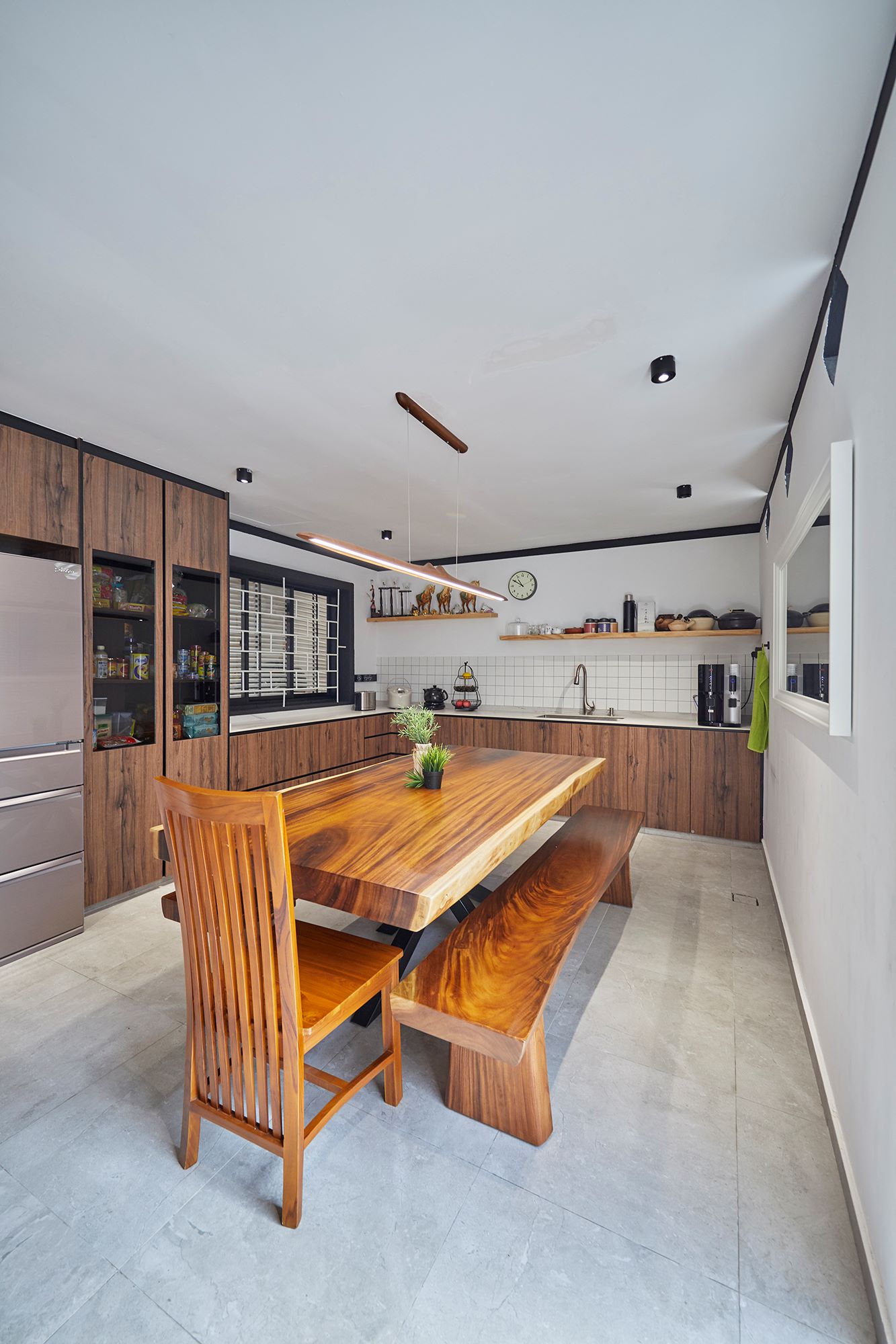 Oriental Design - Kitchen - Landed House - Design by Ultra Space Design