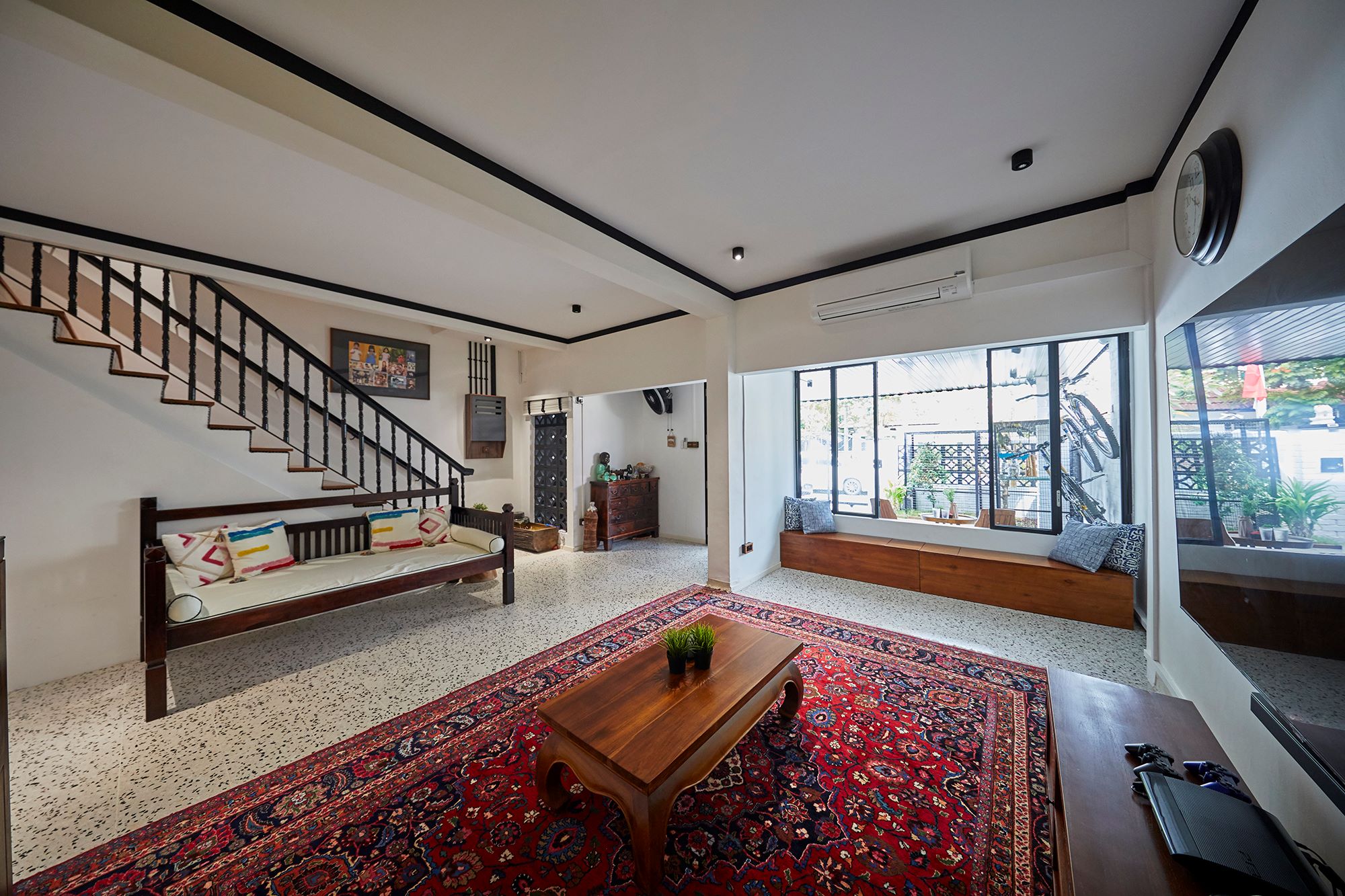 Oriental Design - Living Room - Landed House - Design by Ultra Space Design