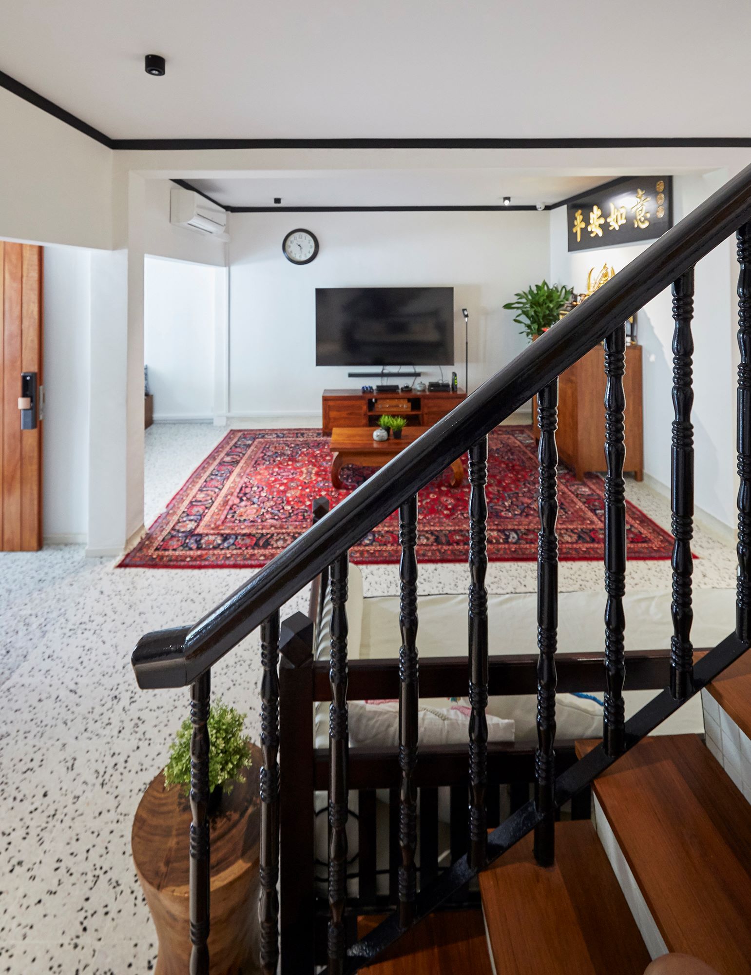 Oriental Design - Living Room - Landed House - Design by Ultra Space Design
