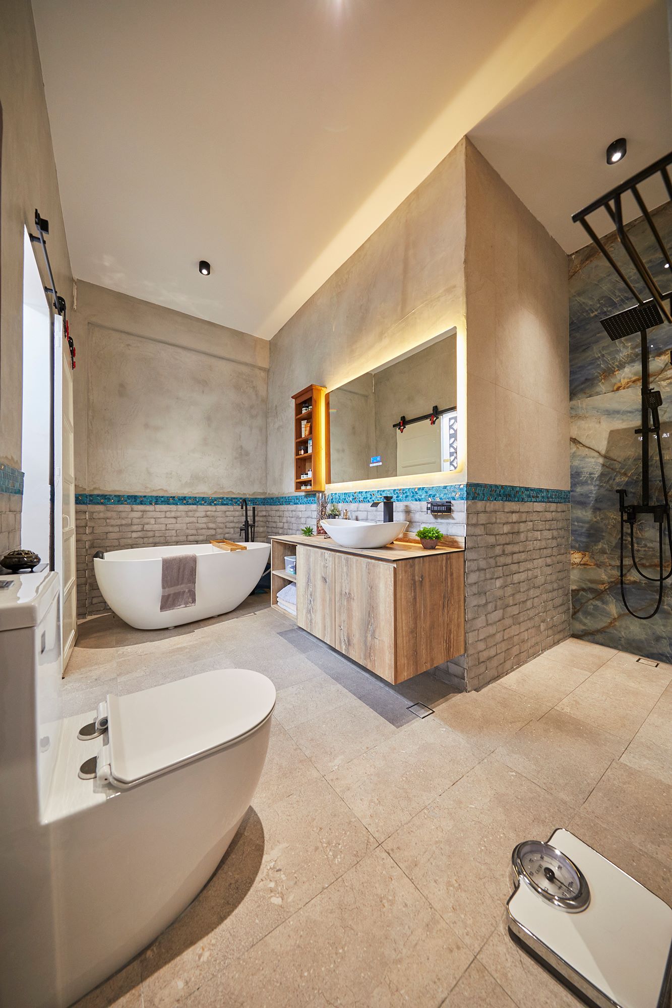 Oriental Design - Bathroom - Landed House - Design by Ultra Space Design