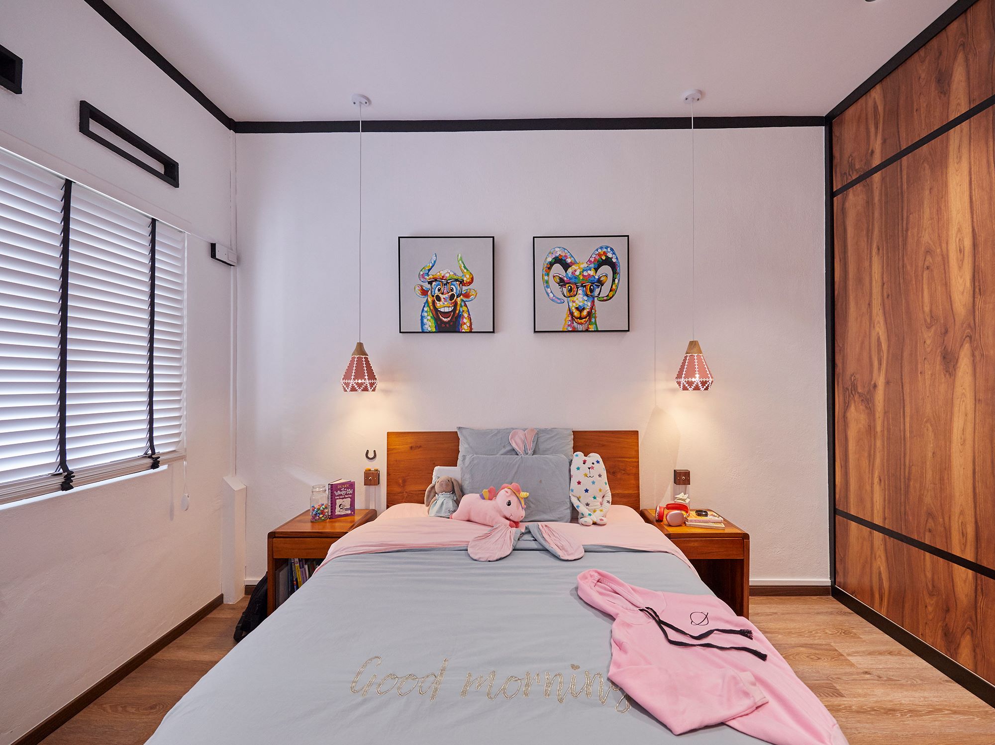 Oriental Design - Bedroom - Landed House - Design by Ultra Space Design