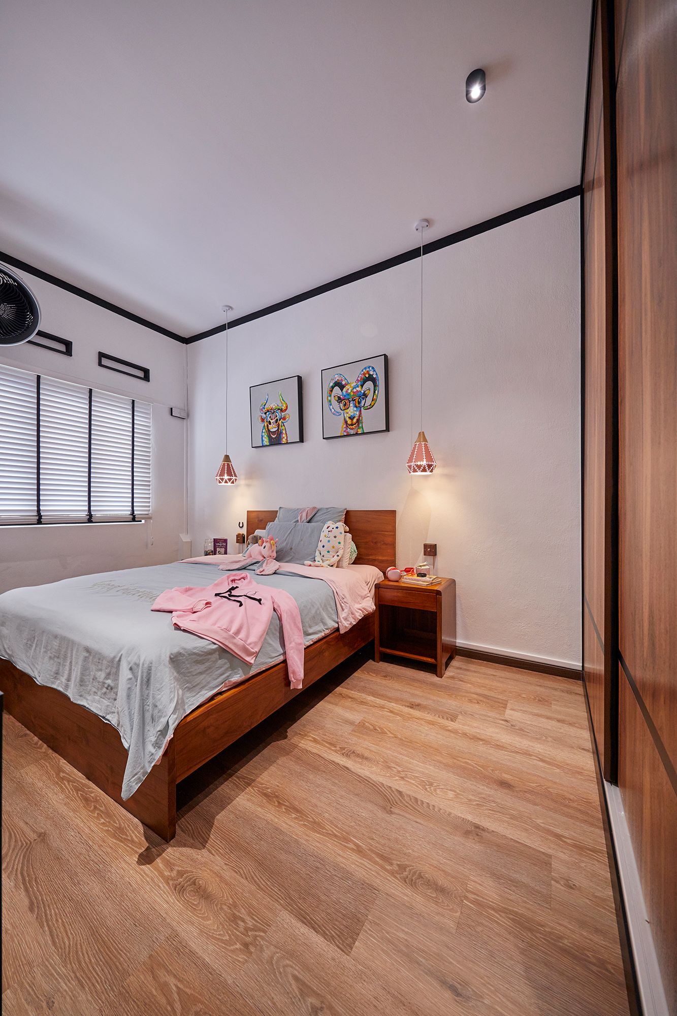 Oriental Design - Bedroom - Landed House - Design by Ultra Space Design