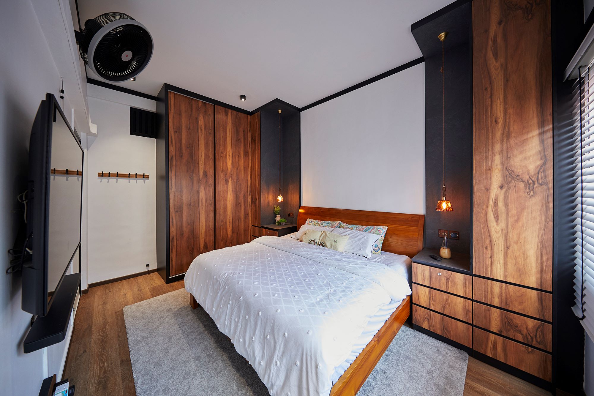 Oriental Design - Bedroom - Landed House - Design by Ultra Space Design