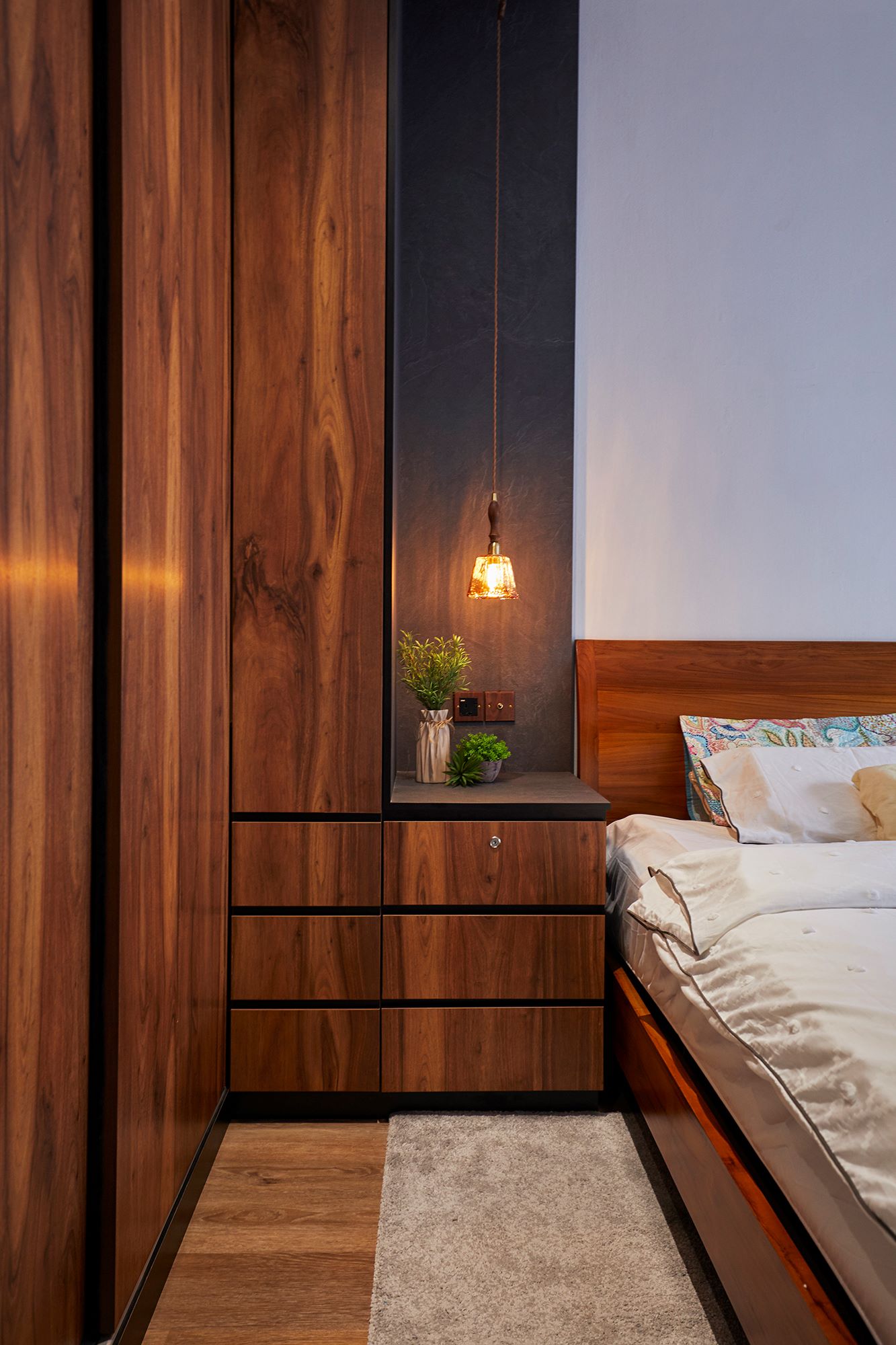 Oriental Design - Bedroom - Landed House - Design by Ultra Space Design