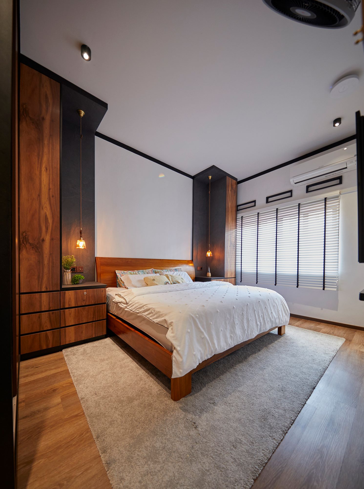 Oriental Design - Bedroom - Landed House - Design by Ultra Space Design