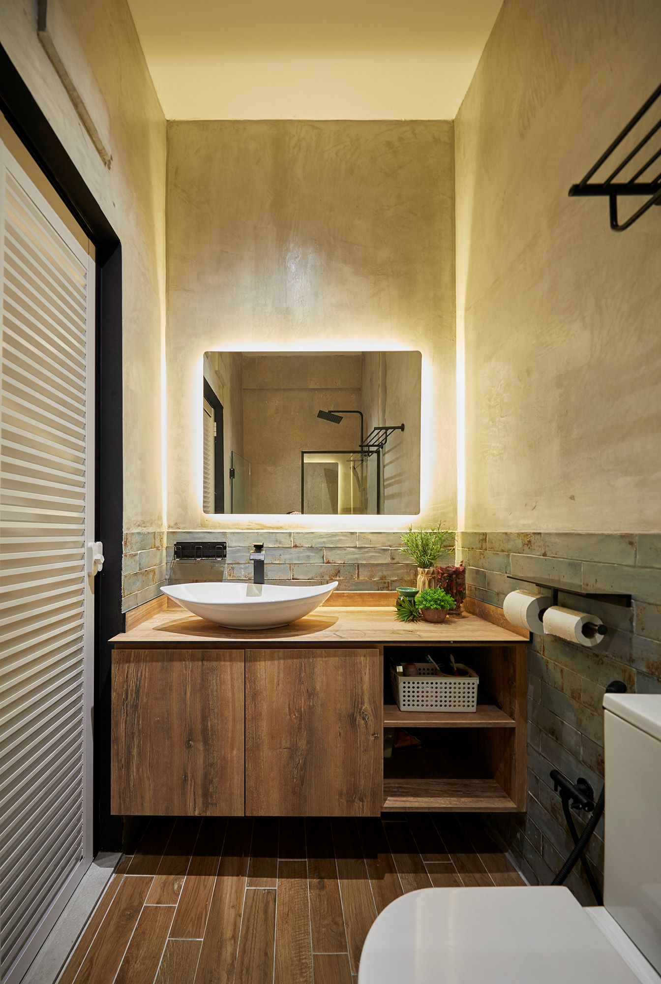 Oriental Design - Bathroom - Landed House - Design by Ultra Space Design