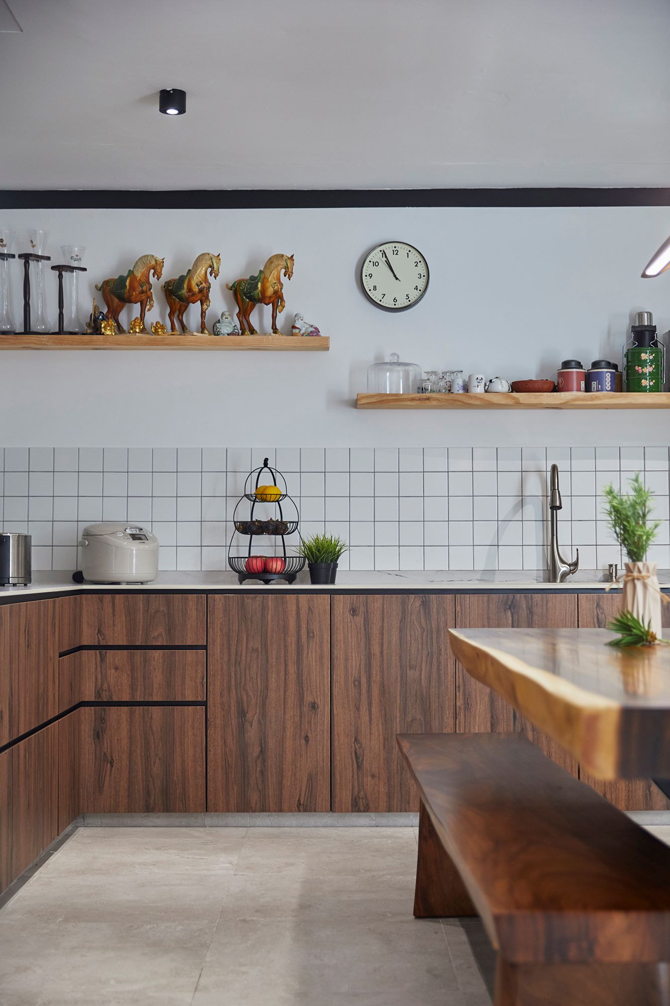 Oriental Design - Kitchen - Landed House - Design by Ultra Space Design
