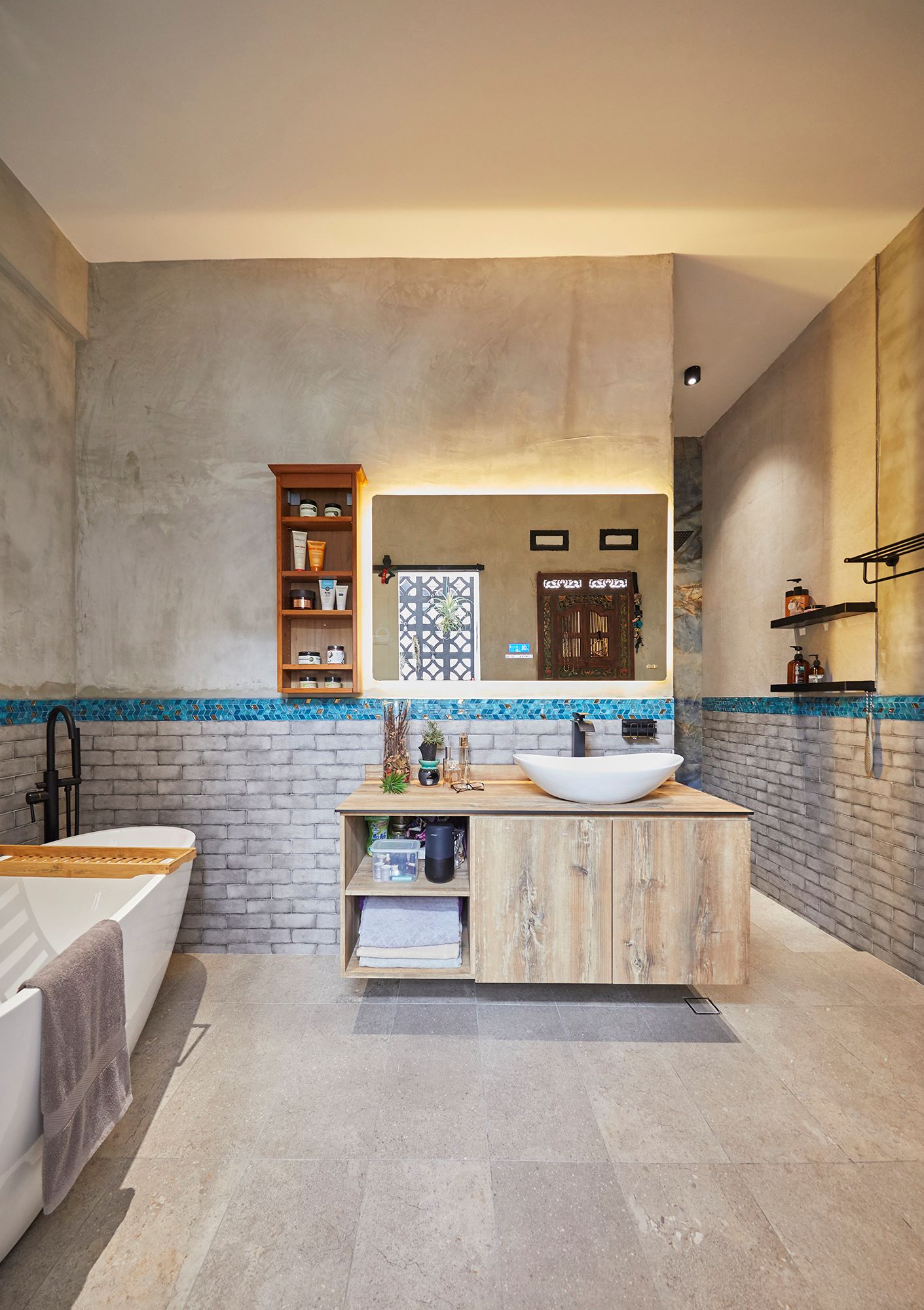 Oriental Design - Bathroom - Landed House - Design by Ultra Space Design