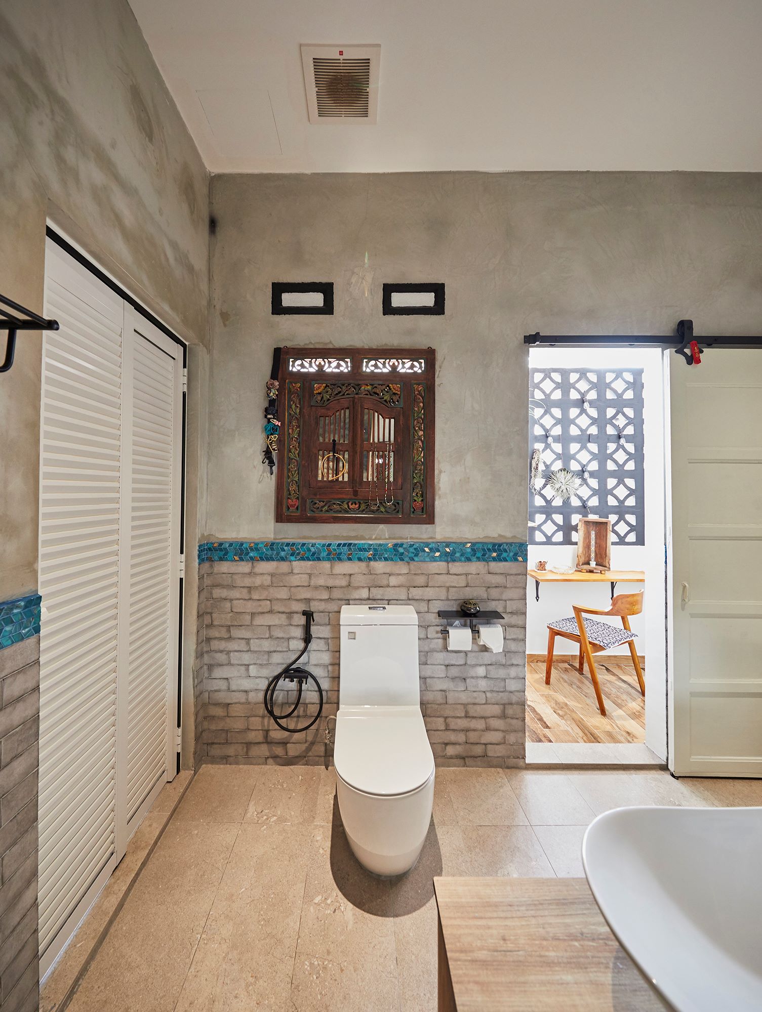 Oriental Design - Bathroom - Landed House - Design by Ultra Space Design