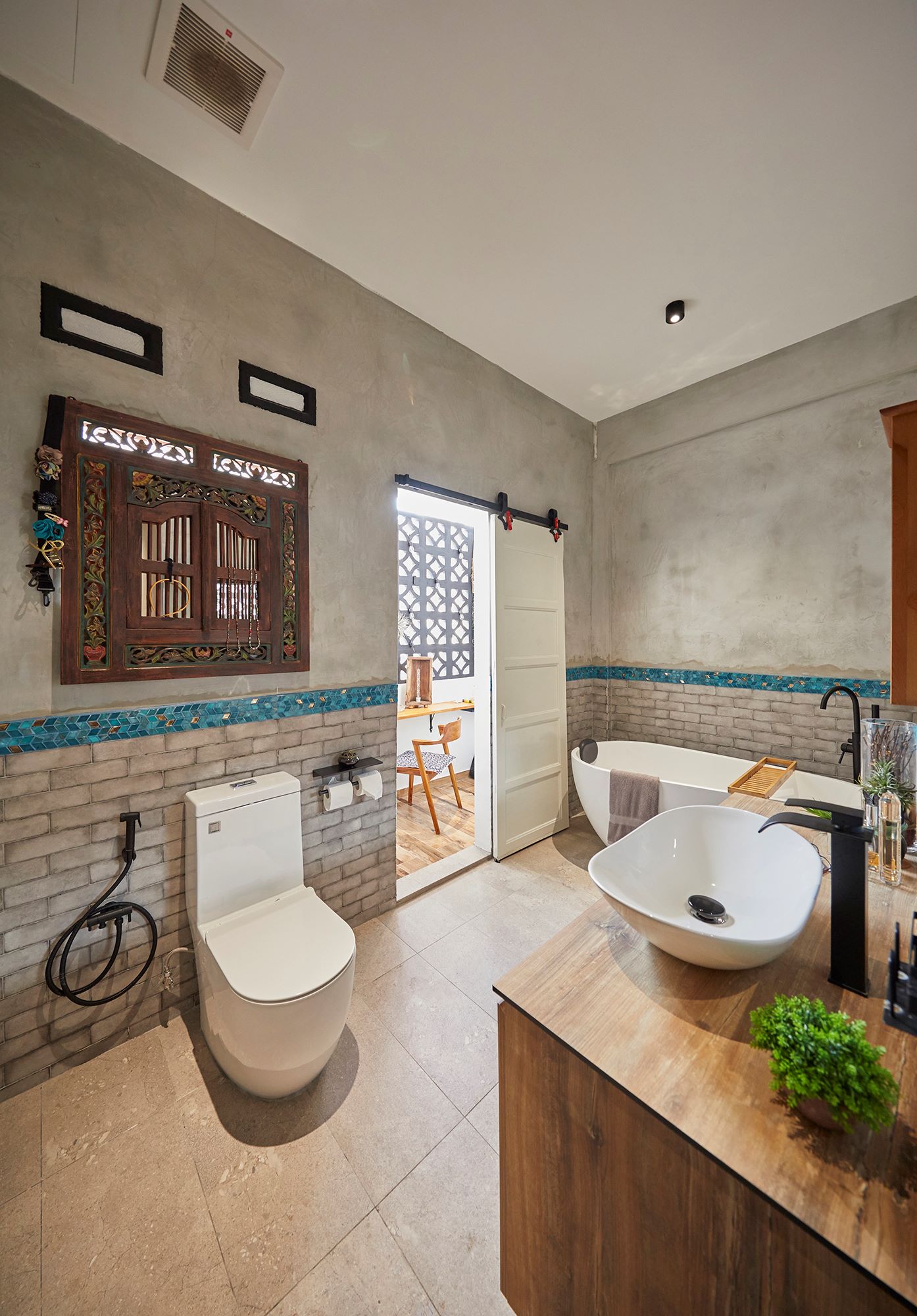 Oriental Design - Bathroom - Landed House - Design by Ultra Space Design