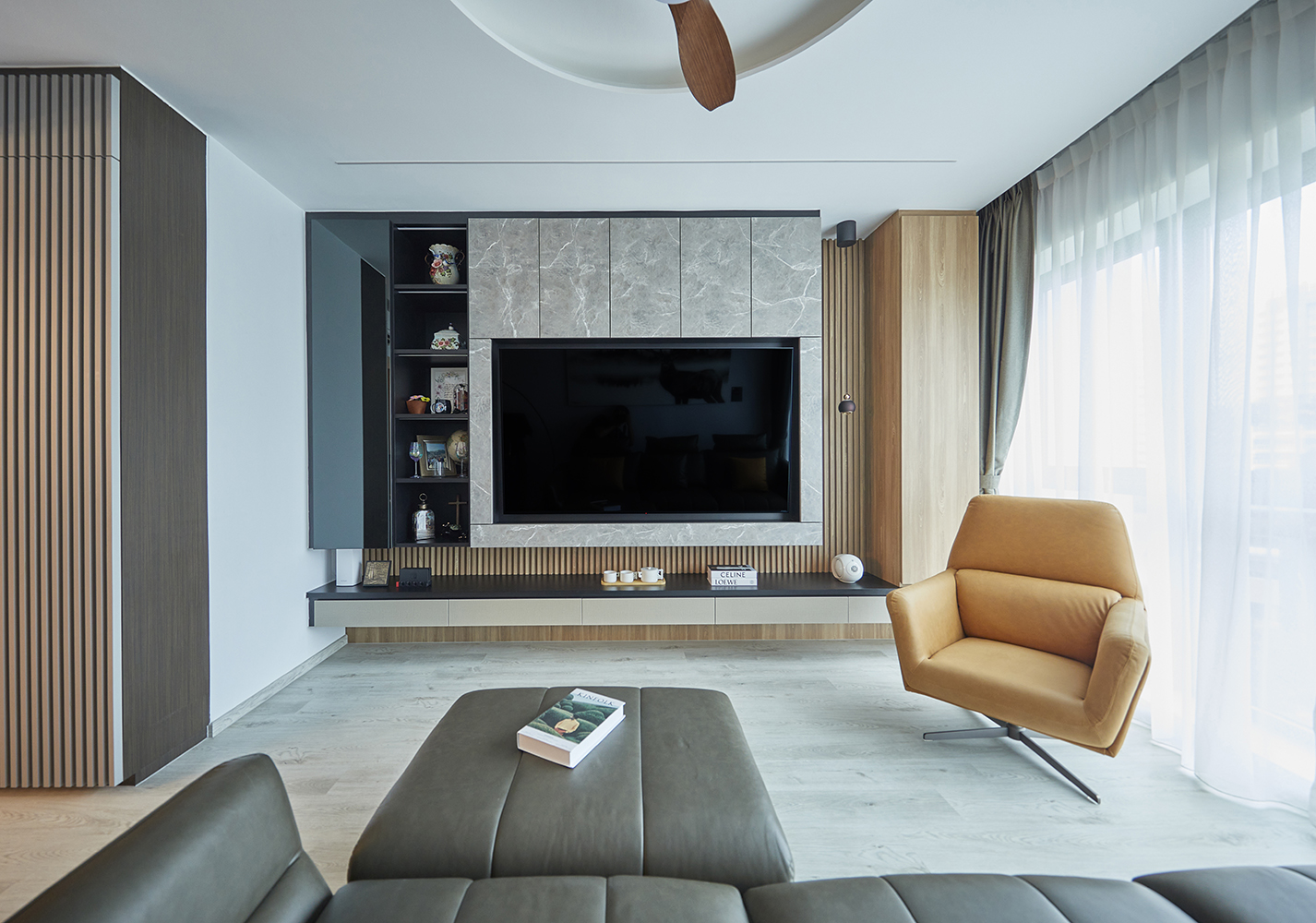 Contemporary Design - Living Room - Condominium - Design by Ultra Space Design