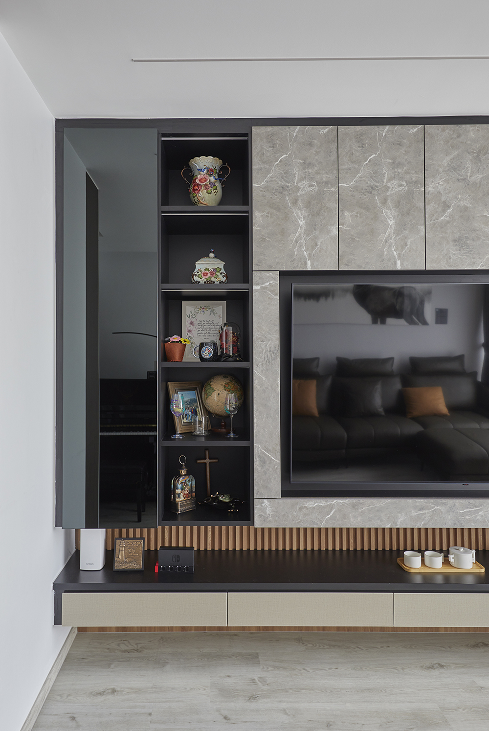 Contemporary Design - Living Room - Condominium - Design by Ultra Space Design