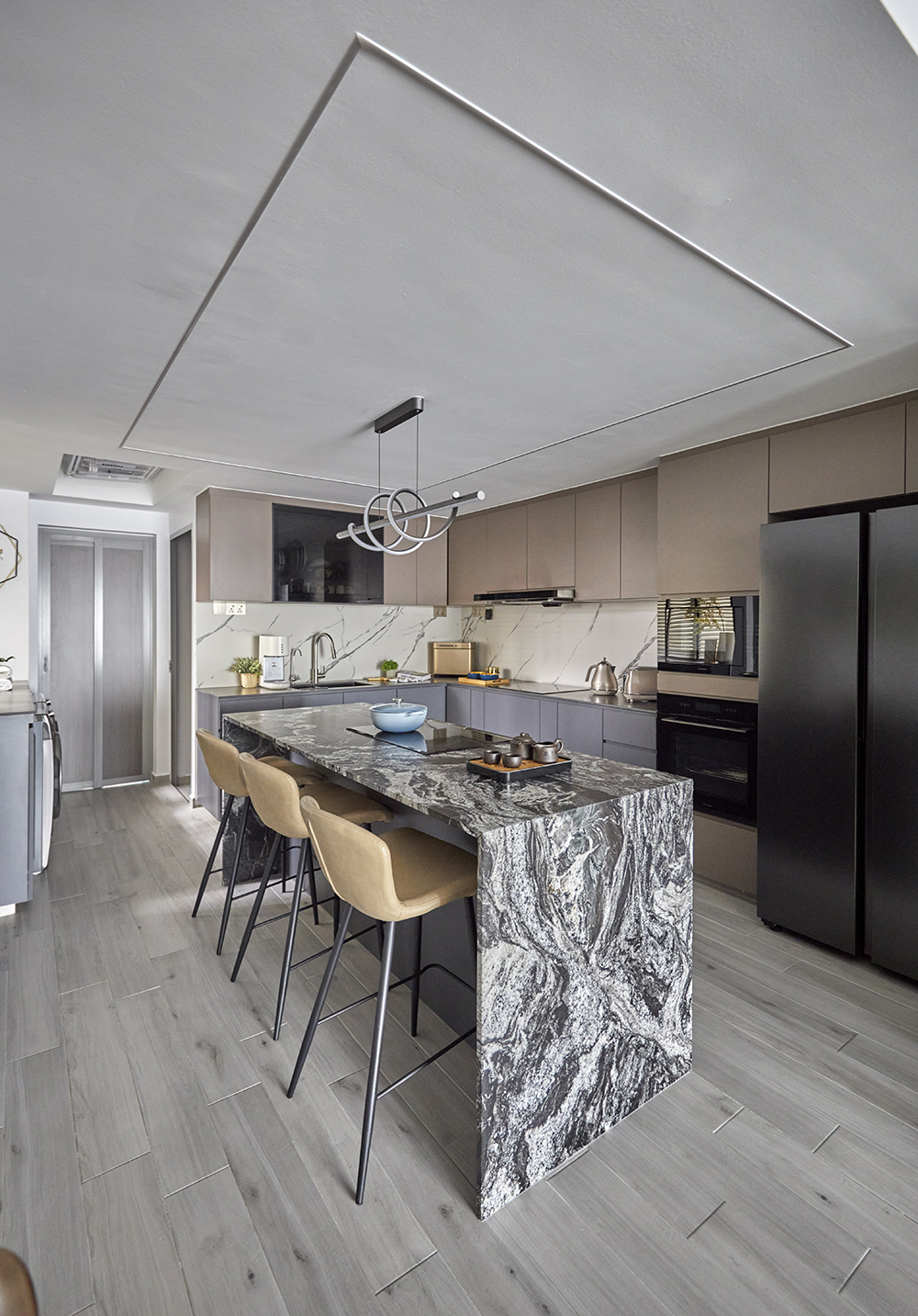 Contemporary Design - Living Room - Condominium - Design by Ultra Space Design