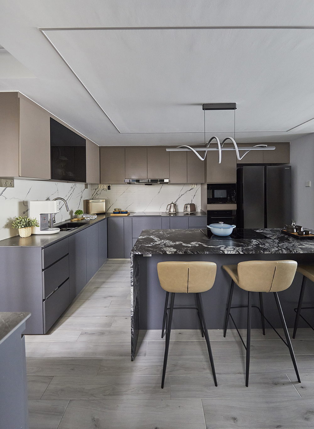 Contemporary Design - Living Room - Condominium - Design by Ultra Space Design