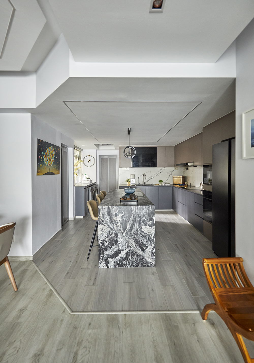 Contemporary Design - Living Room - Condominium - Design by Ultra Space Design