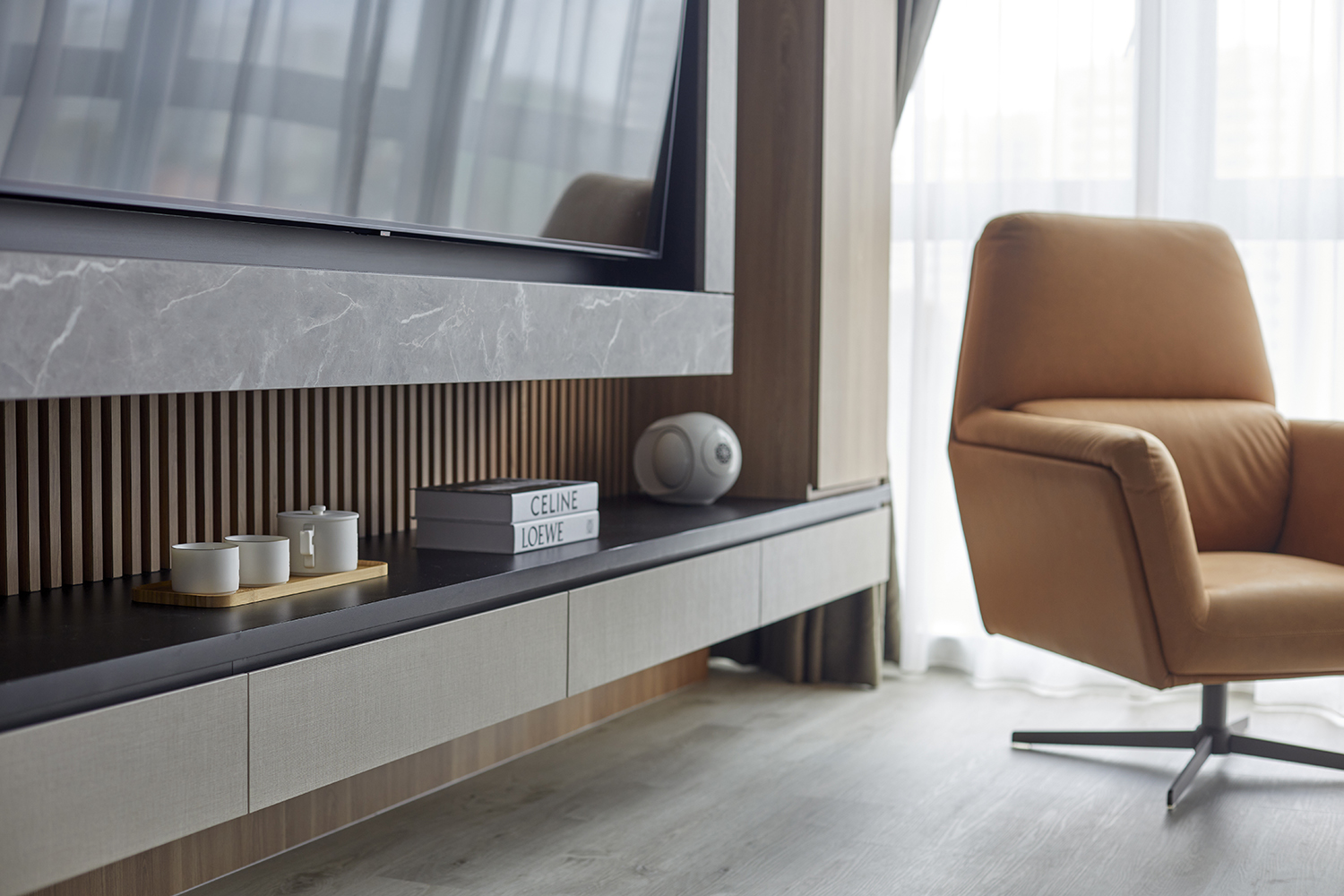 Contemporary Design - Living Room - Condominium - Design by Ultra Space Design