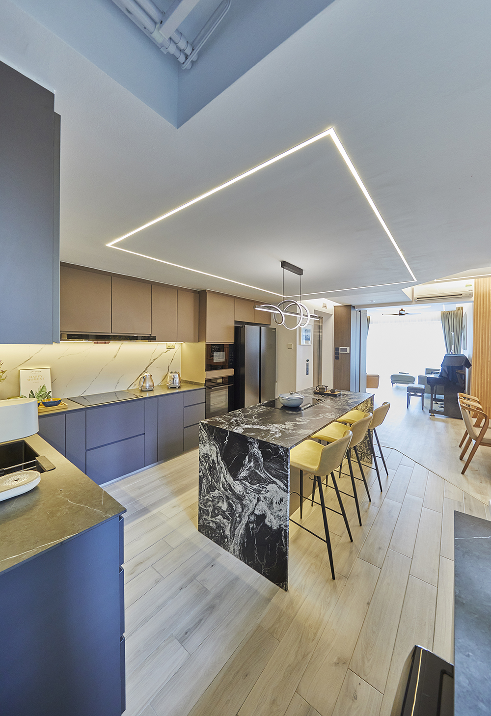 Contemporary Design - Kitchen - Condominium - Design by Ultra Space Design