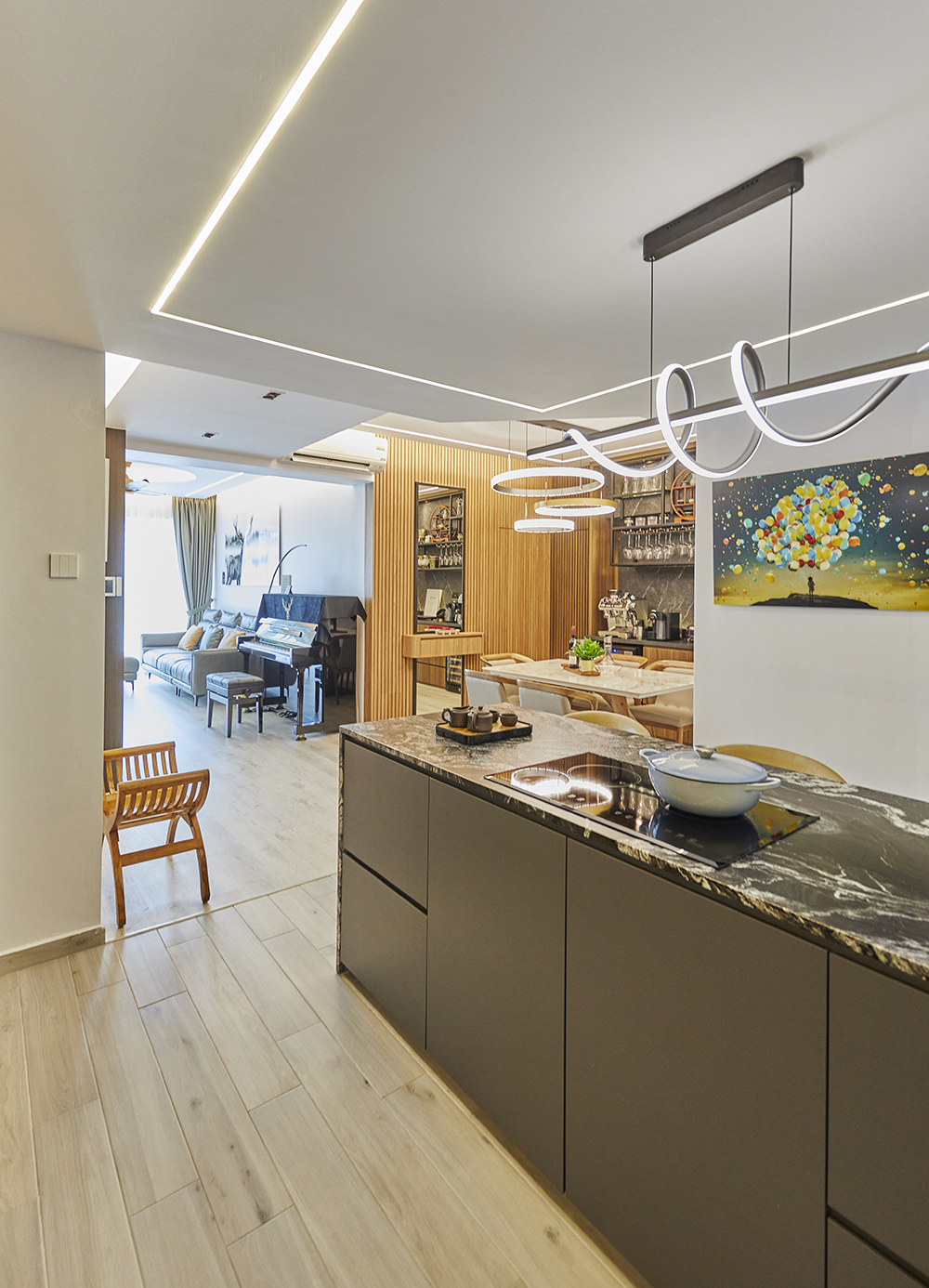 Contemporary Design - Kitchen - Condominium - Design by Ultra Space Design