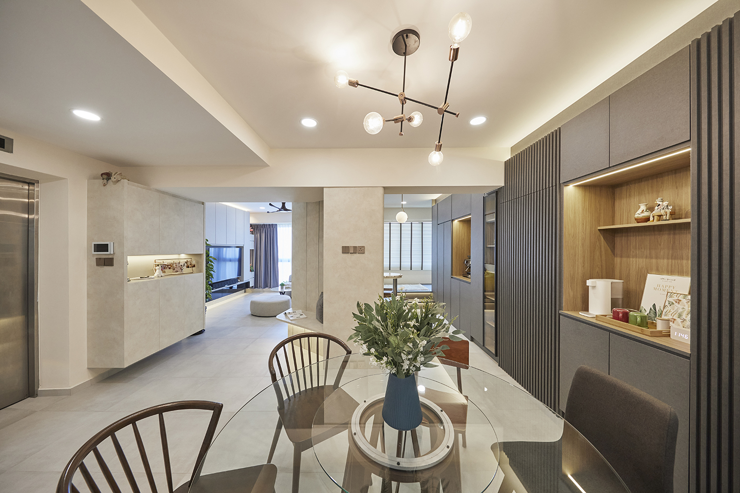 Modern Design - Living Room - Condominium - Design by Ultra Space Design