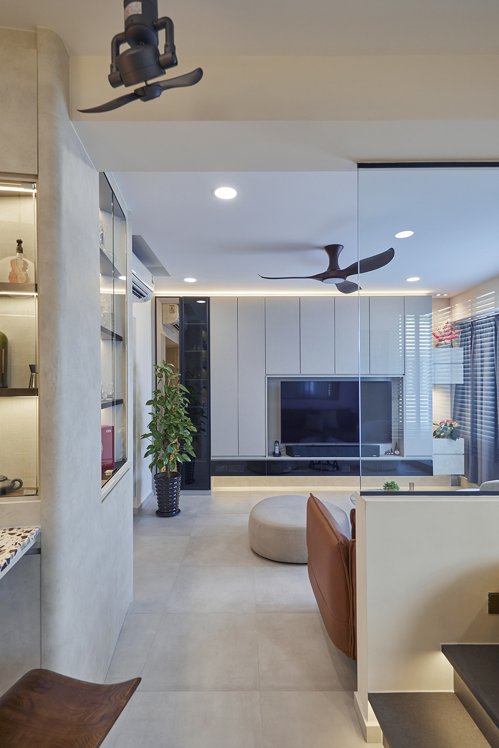 Modern Design - Living Room - Condominium - Design by Ultra Space Design