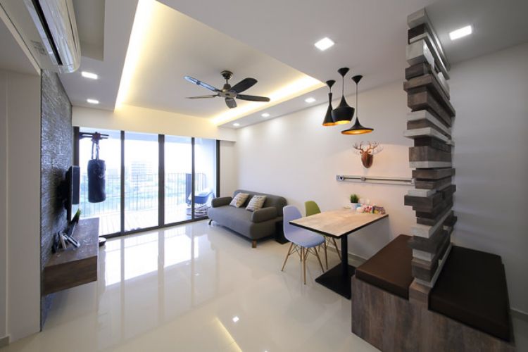Modern, Rustic, Scandinavian Design - Living Room - Others - Design by DAP Atelier