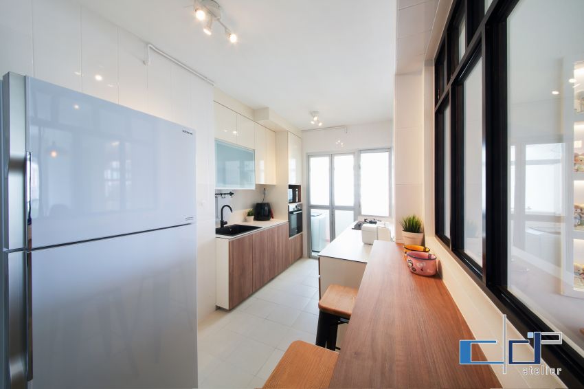 Contemporary, Minimalist, Scandinavian Design - Kitchen - HDB 4 Room - Design by DAP Atelier