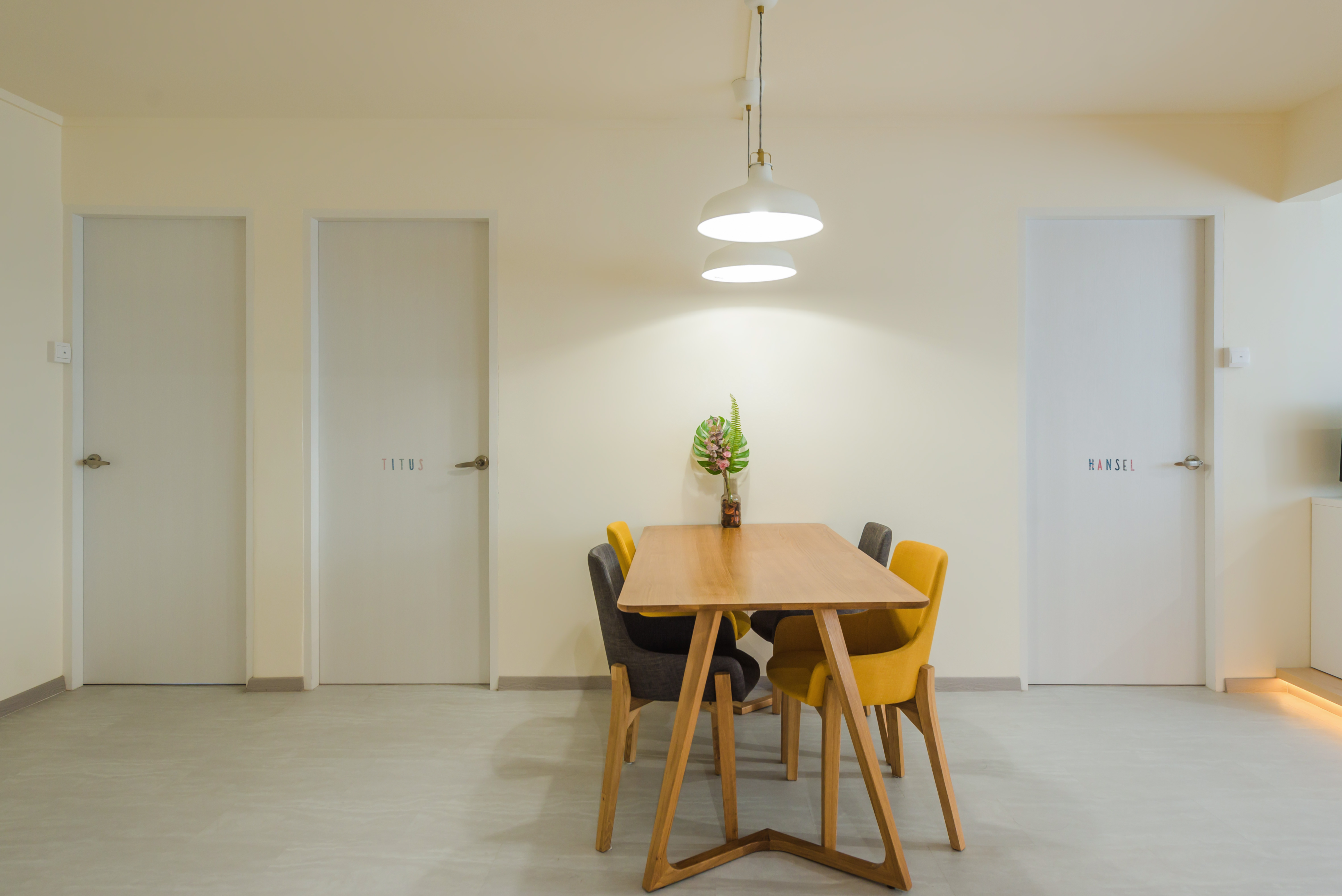 Minimalist, Modern, Scandinavian Design - Dining Room - HDB 5 Room - Design by DAP Atelier