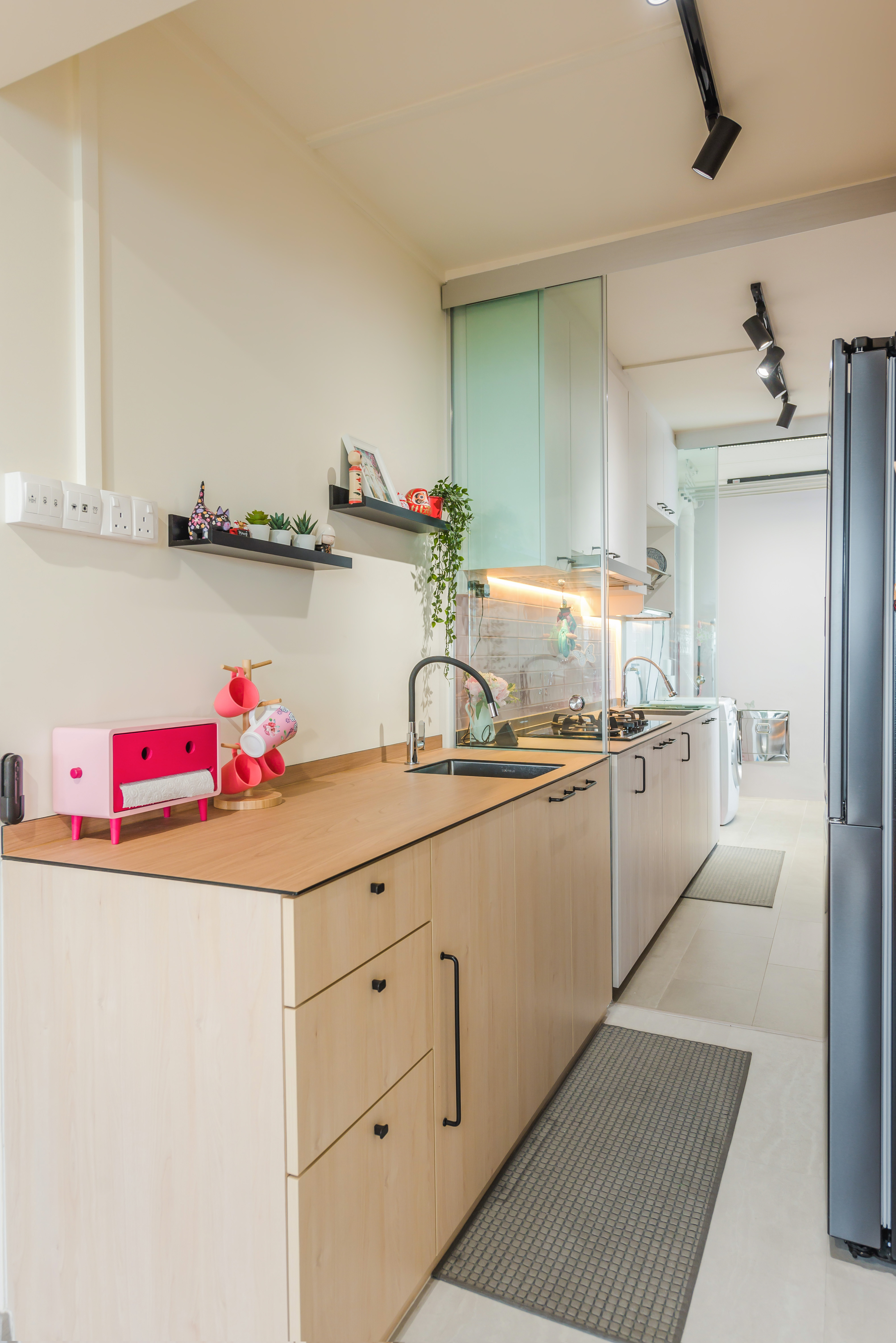 Minimalist, Modern, Scandinavian Design - Kitchen - HDB 5 Room - Design by DAP Atelier