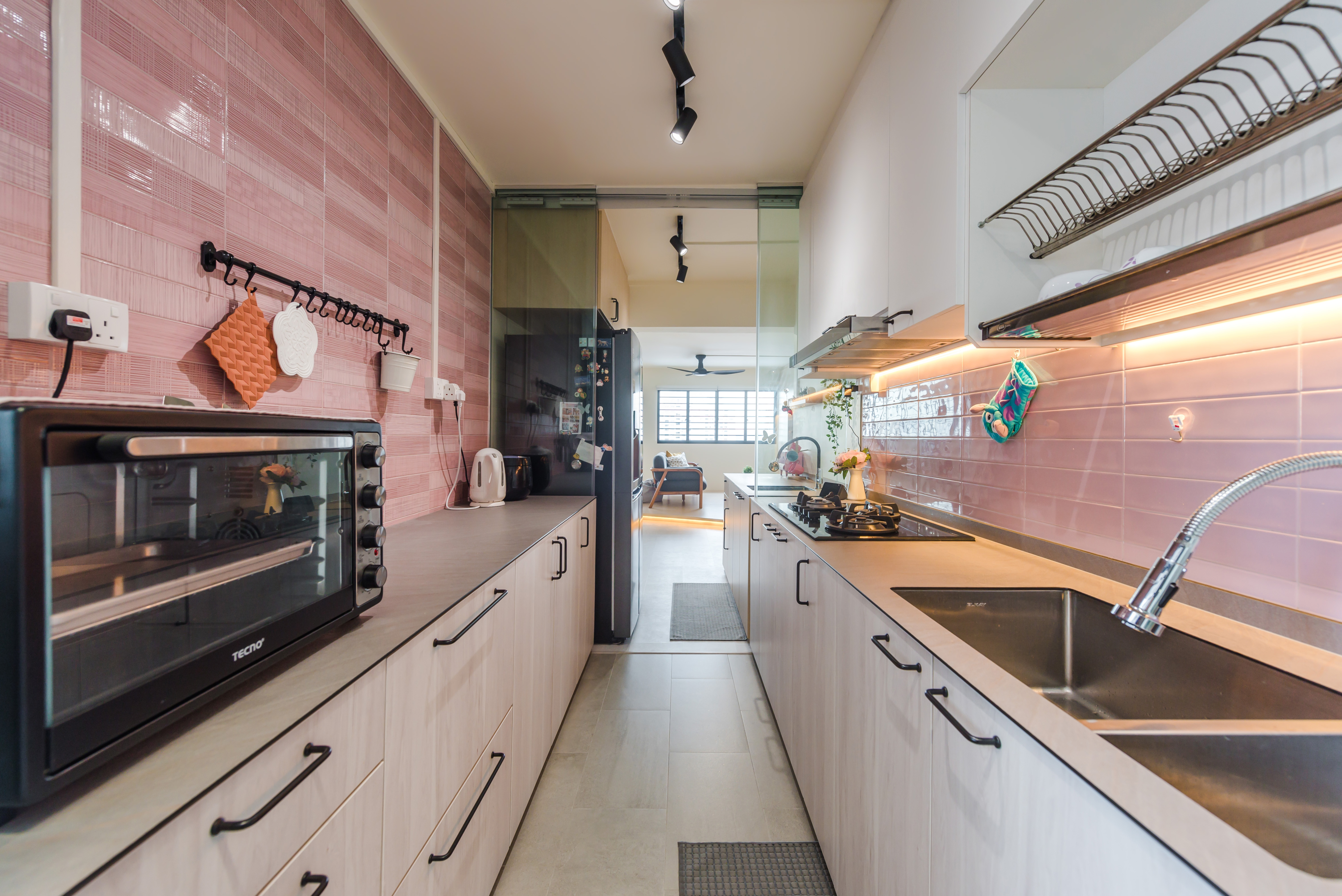 Minimalist, Modern, Scandinavian Design - Kitchen - HDB 5 Room - Design by DAP Atelier