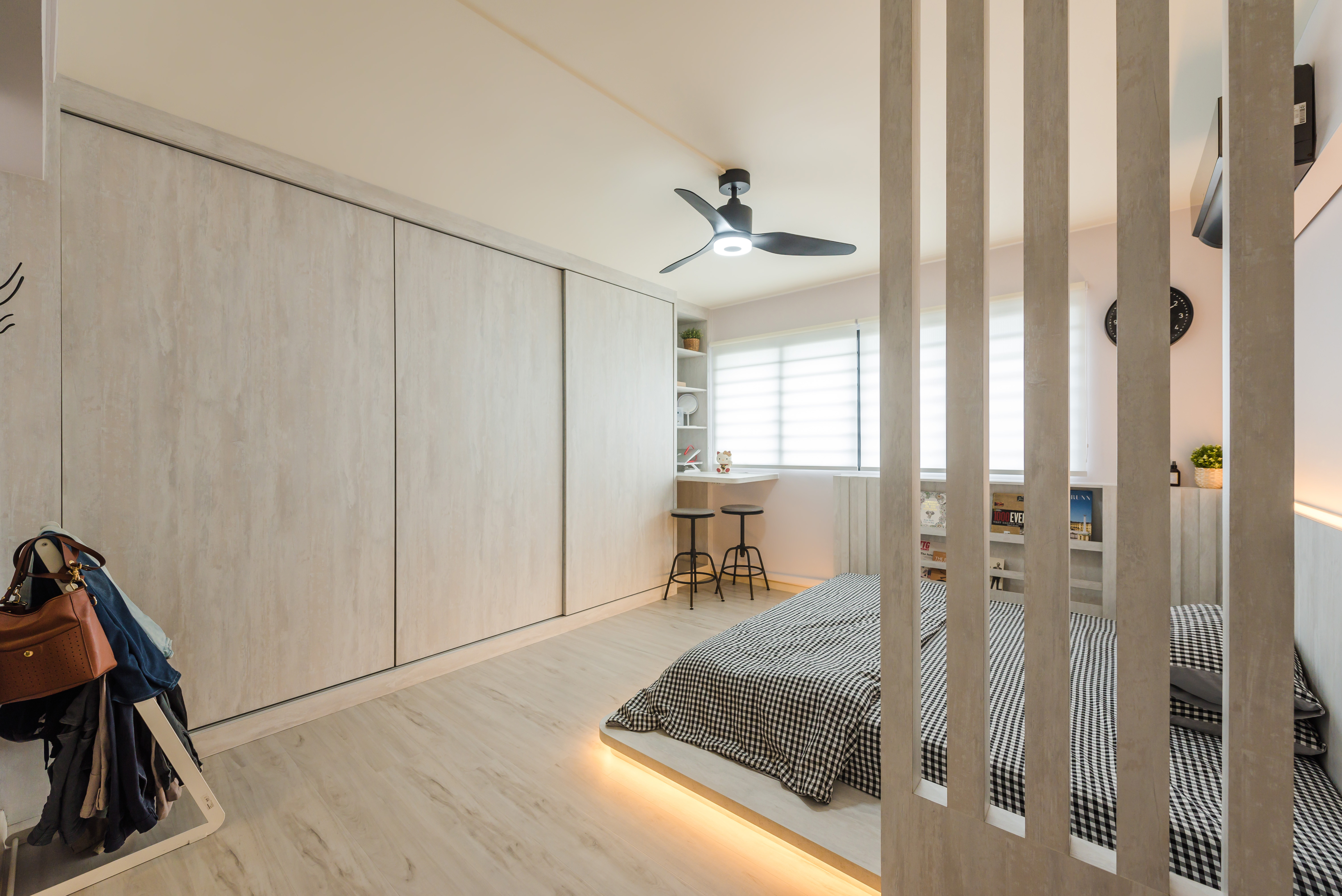 Minimalist, Modern, Scandinavian Design - Bedroom - HDB 5 Room - Design by DAP Atelier